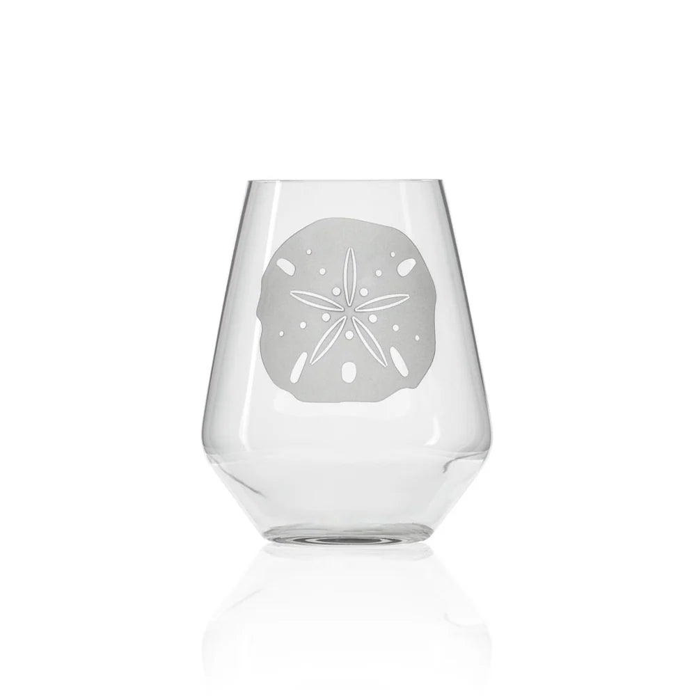Sand Dollar 18 oz. Stemless Goblet - MaisonBeach