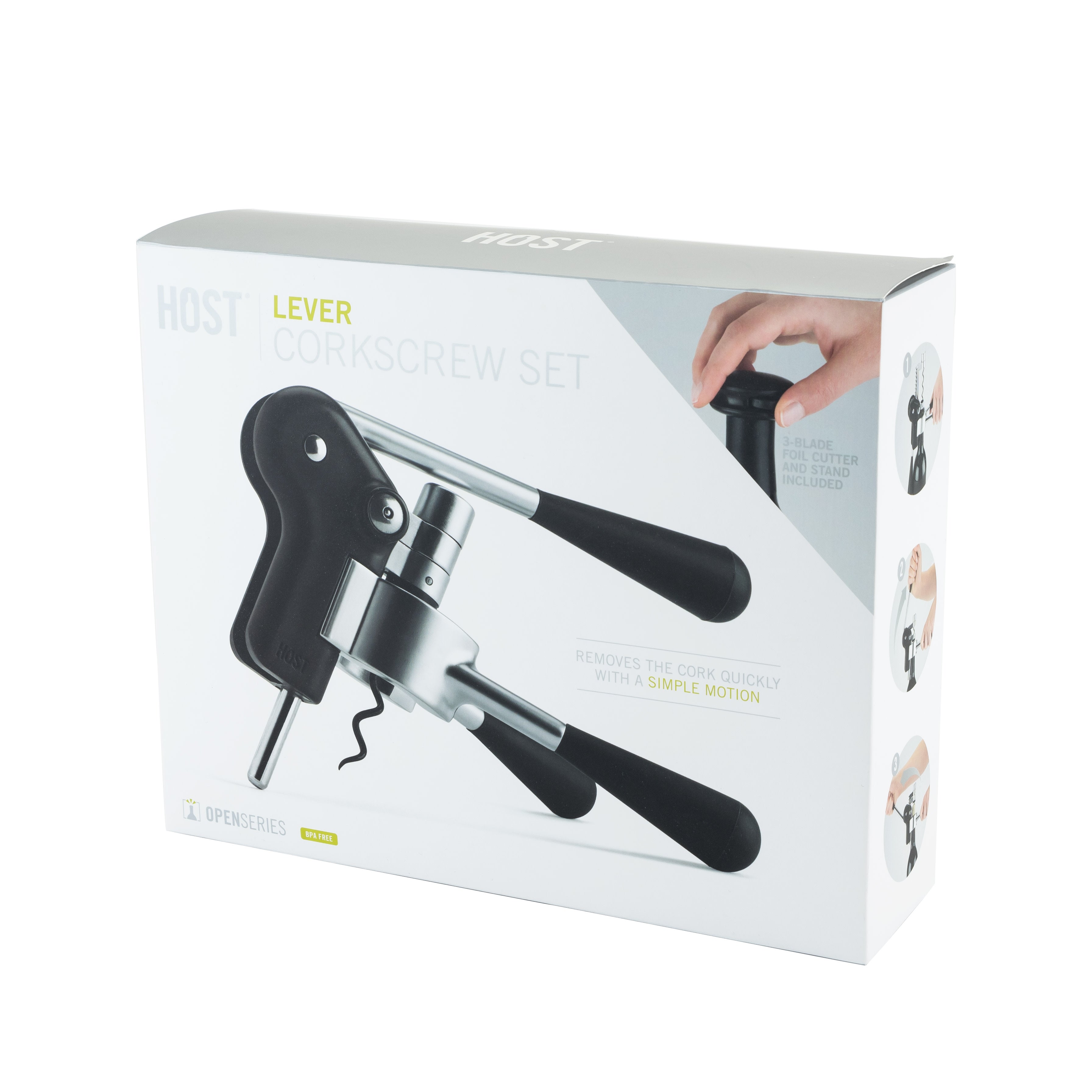 Lever Corkscrew Set - MaisonBeach