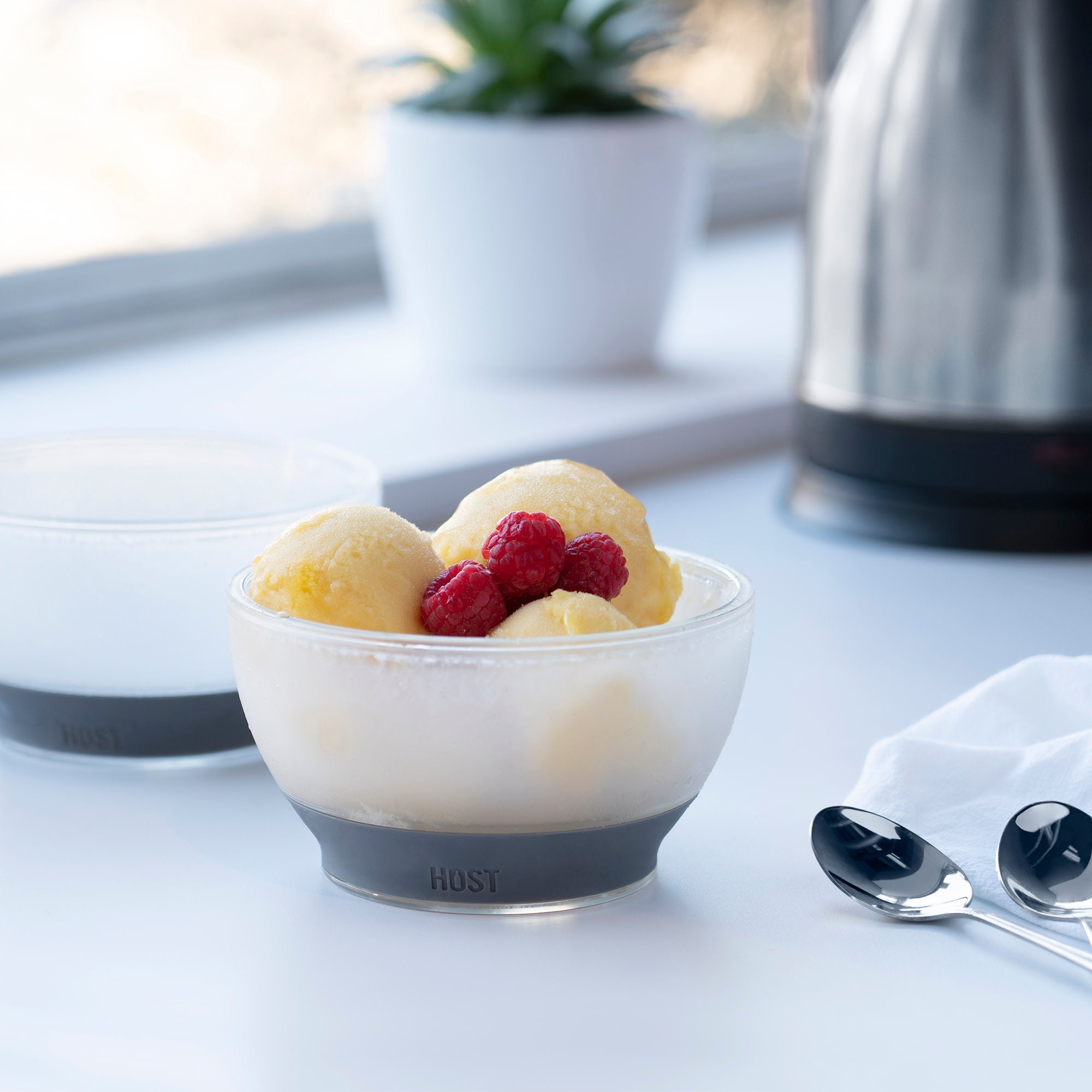 Ice Cream FREEZE™ Bowl in Gray - MaisonBeach