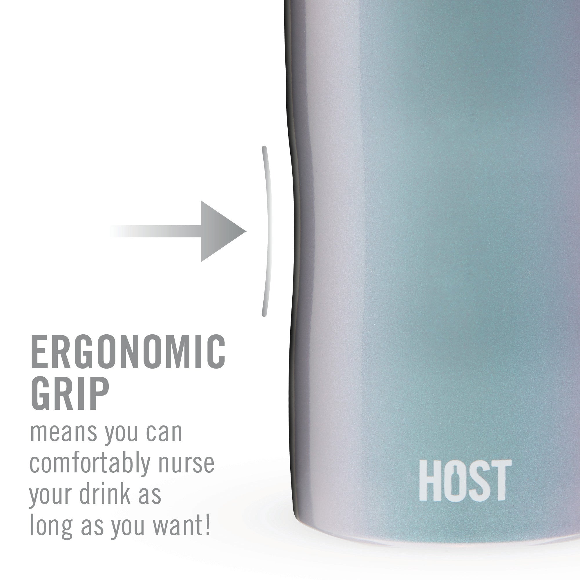 Stay-Chill Slim Can Cooler in Space Gray - MaisonBeach
