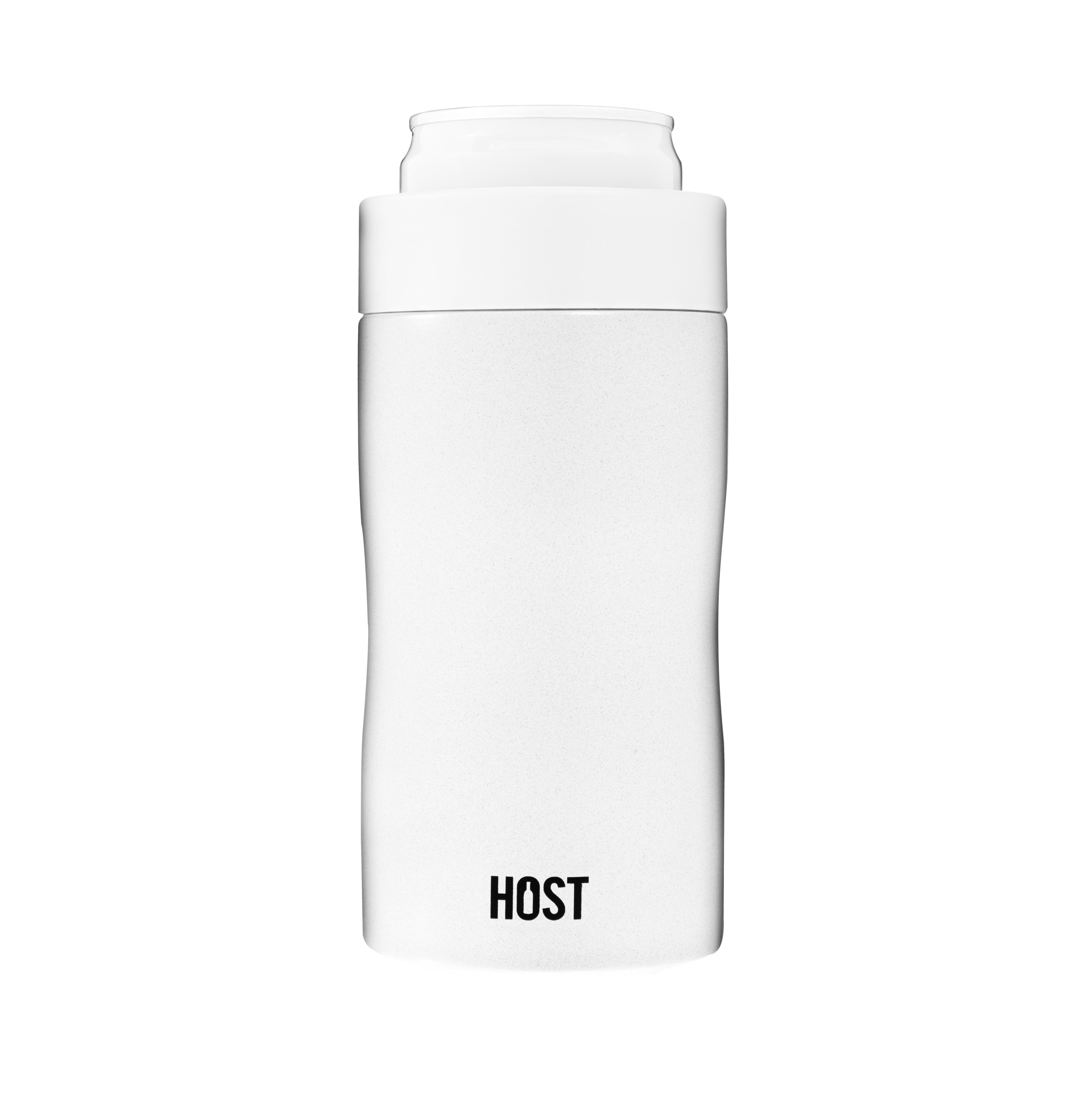Stay-Chill Slim Can Cooler in Pearl White - MaisonBeach