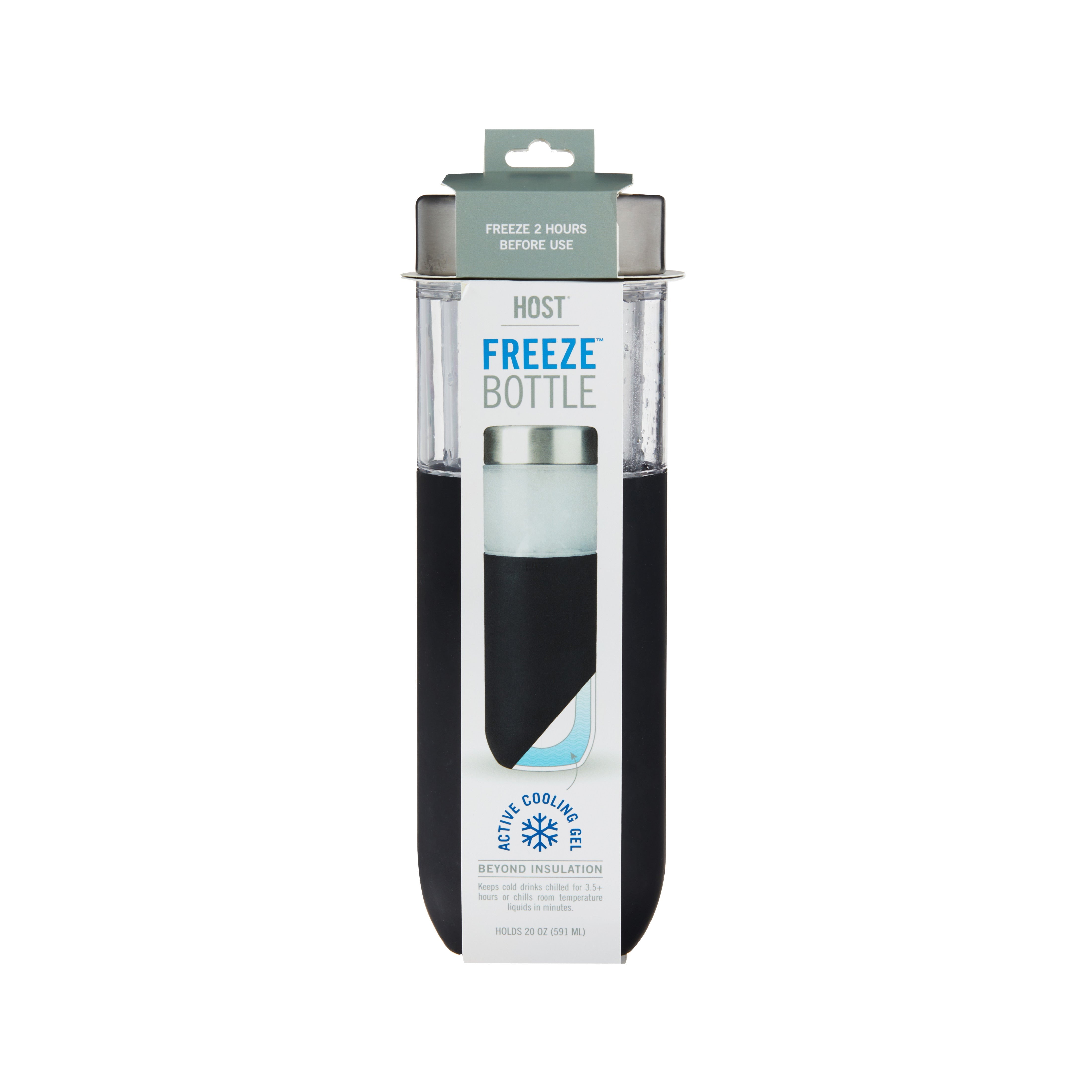 FREEZE™ Bottle in Black - MaisonBeach