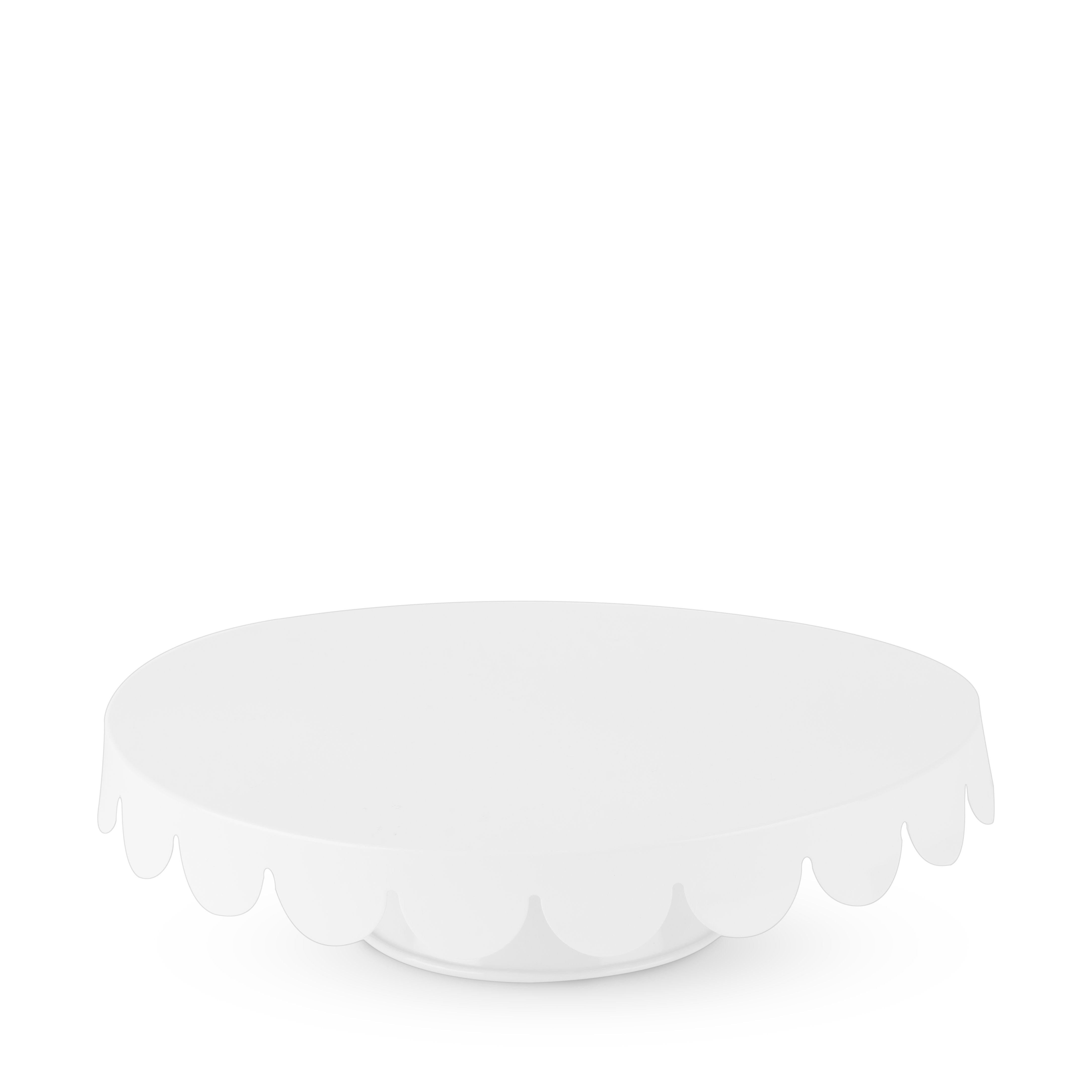 Metal Cake Stand in White - MaisonBeach