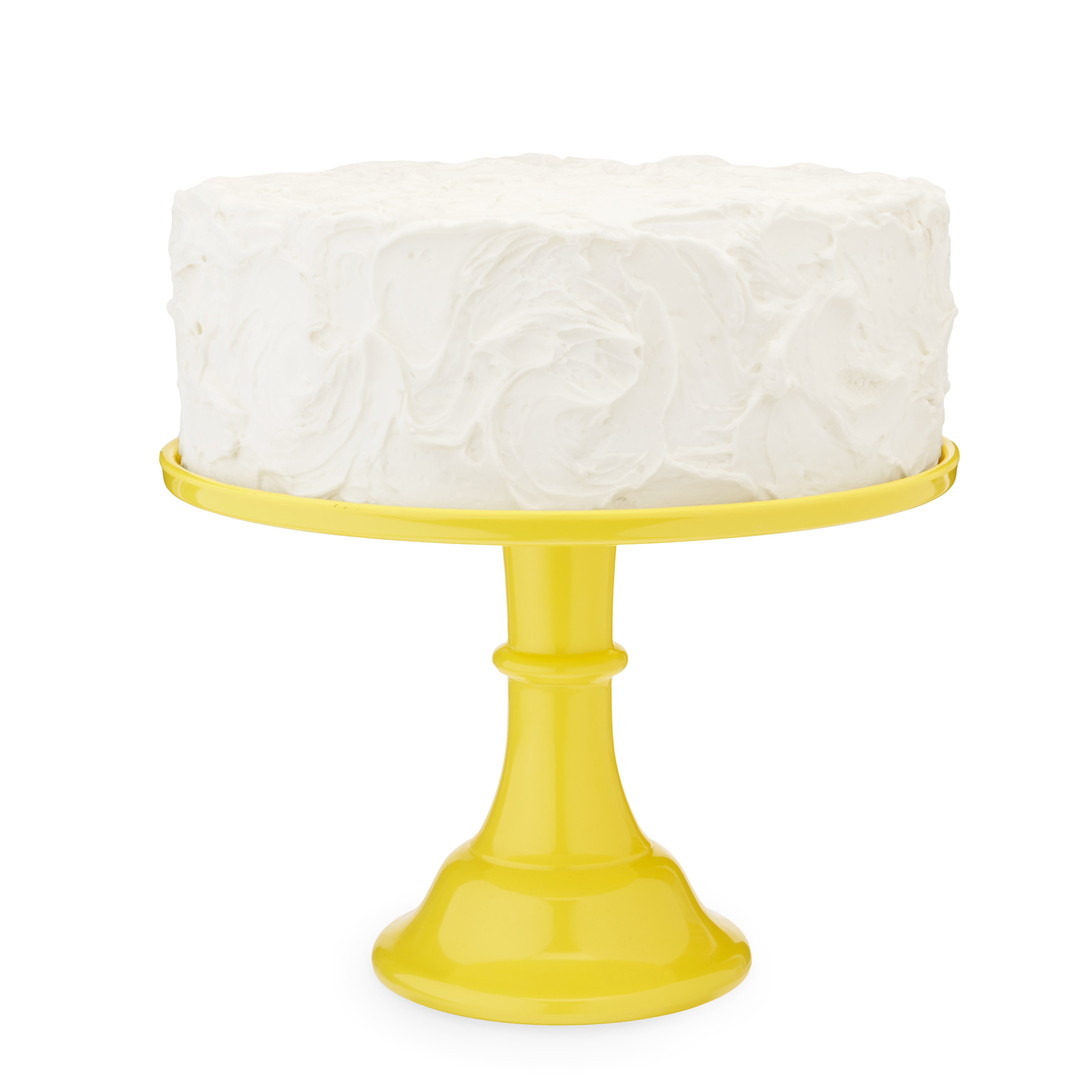 Melamine Cake Stand in Yellow - MaisonBeach