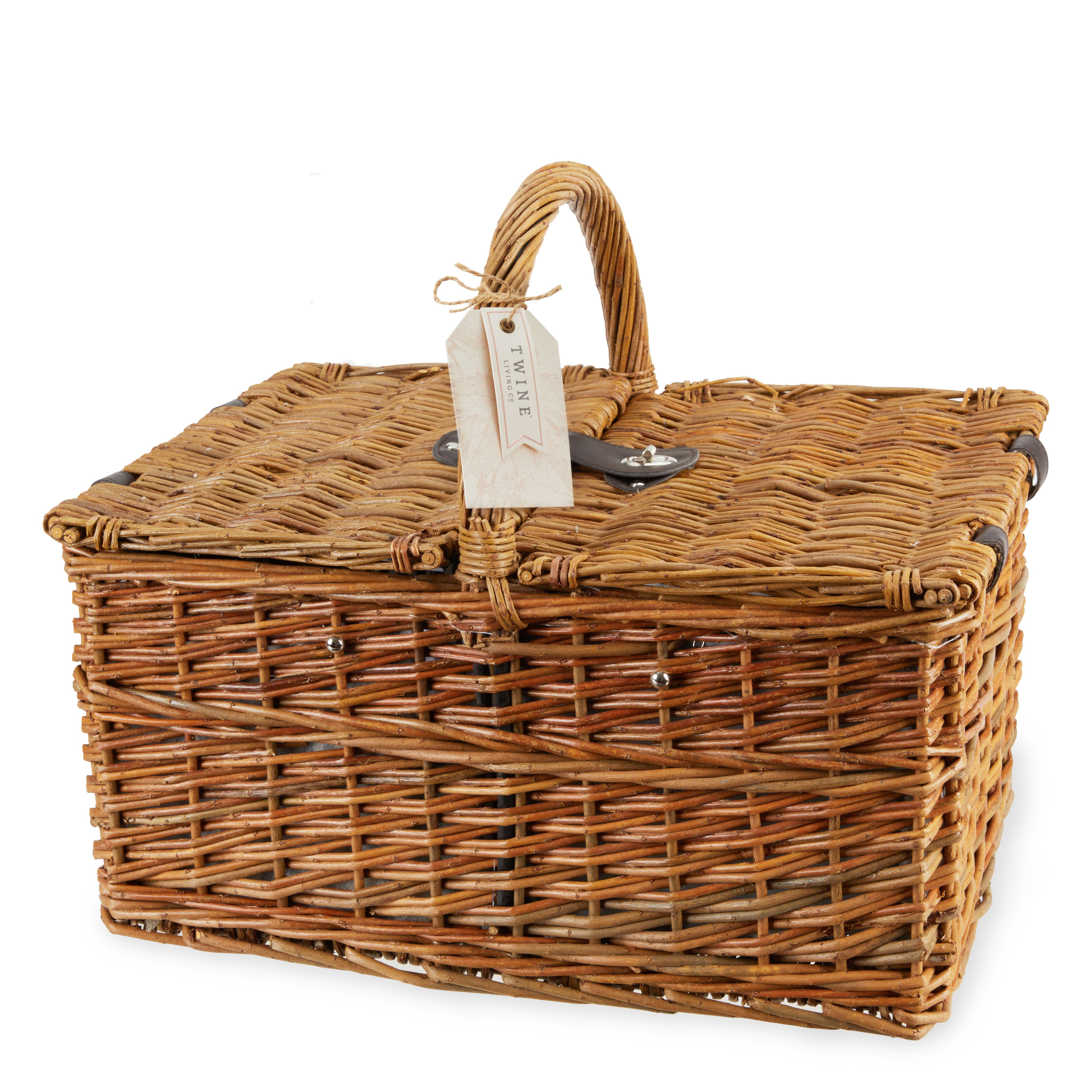 Cape Cod Wicker Picnic Basket Set - MaisonBeach