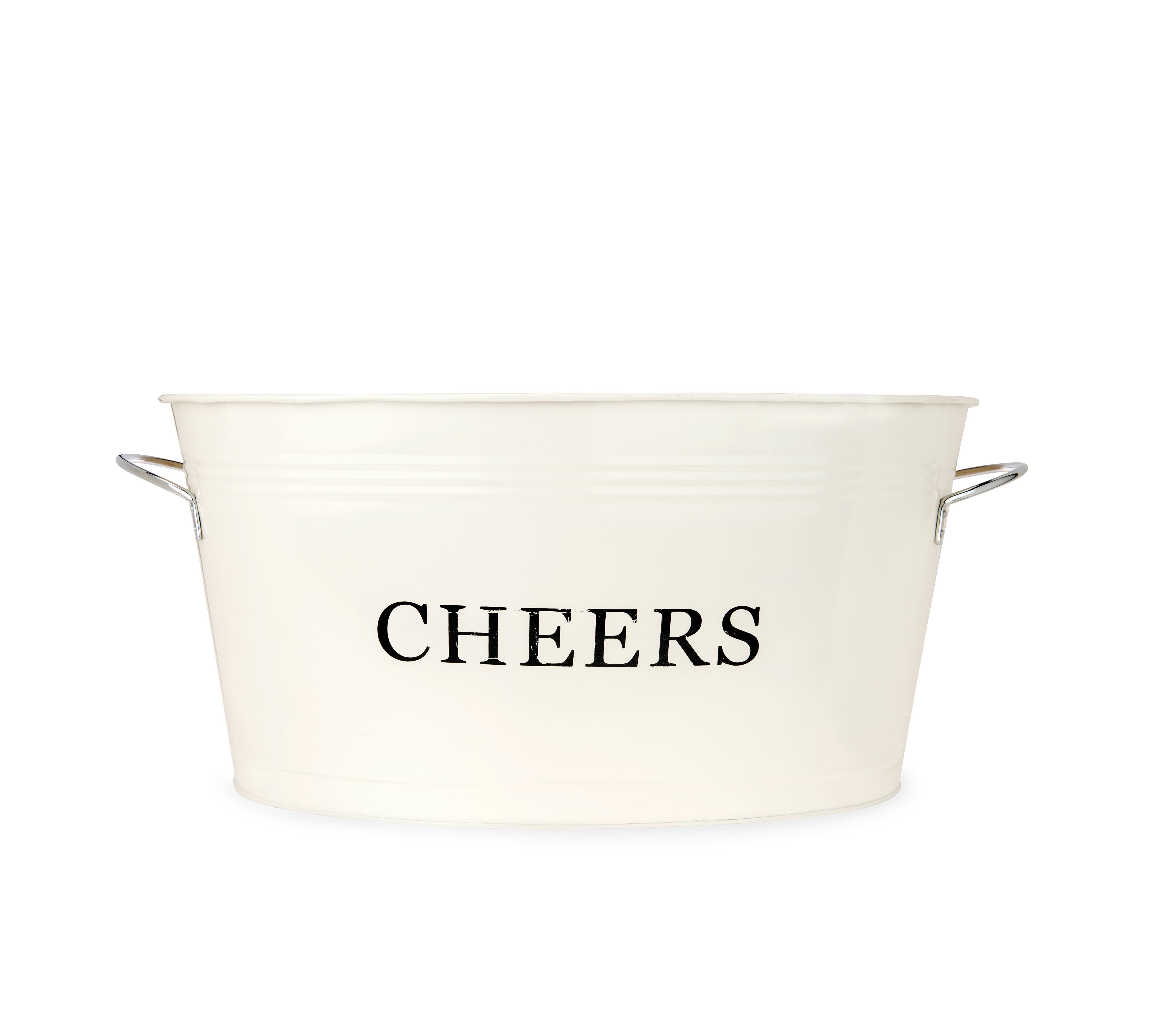 Cheers Galvanized Metal Tub - MaisonBeach