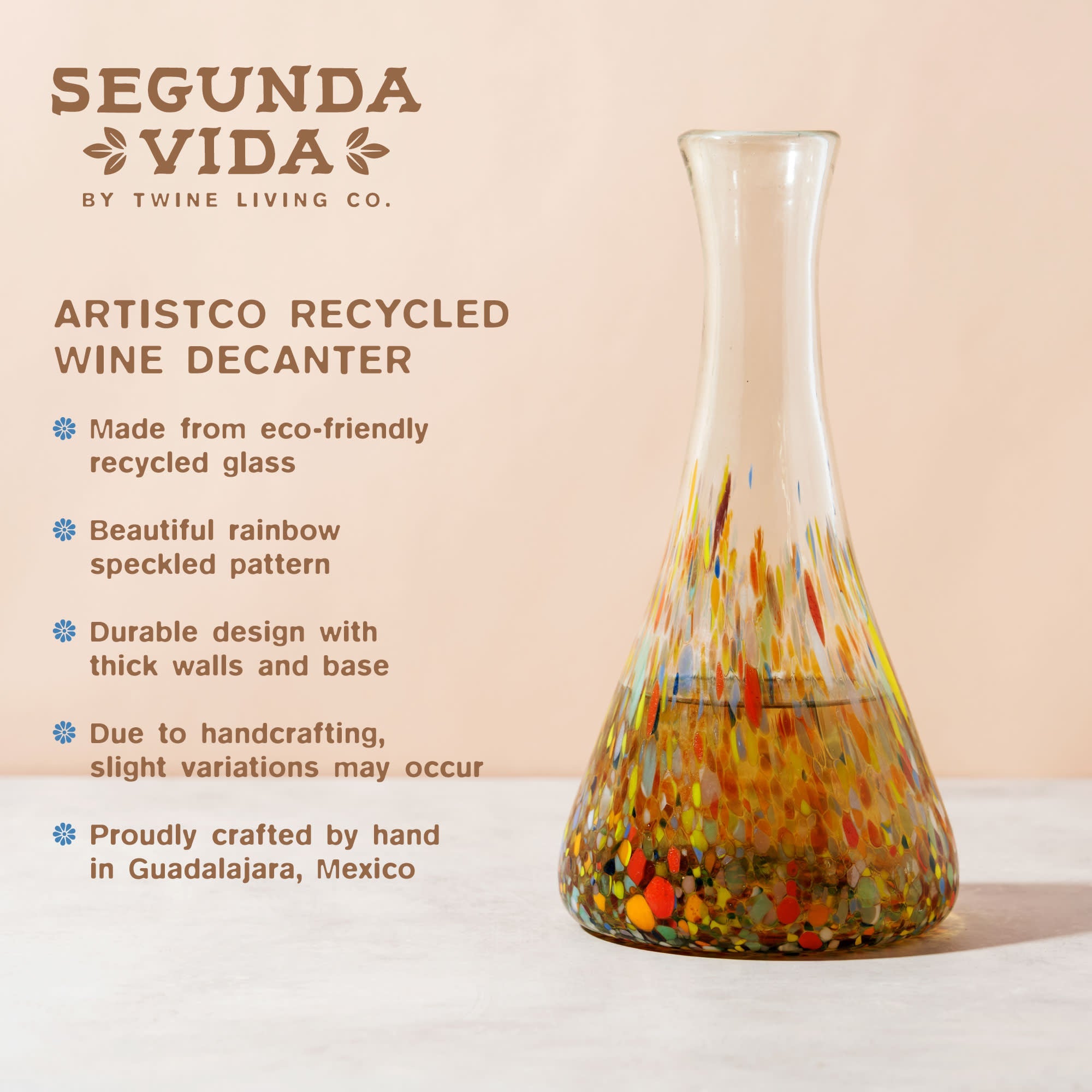 Segunda Vida Artistico Wine Decanter - MaisonBeach