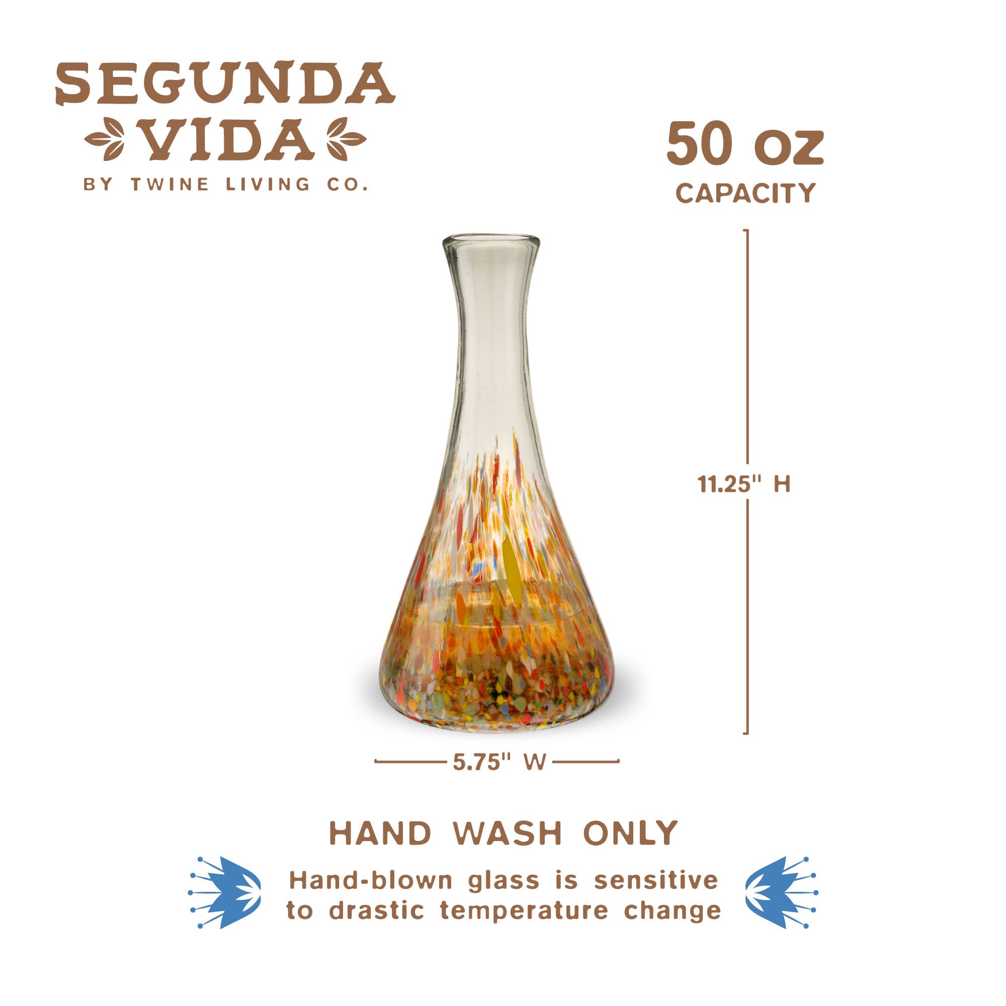 Segunda Vida Artistico Wine Decanter - MaisonBeach