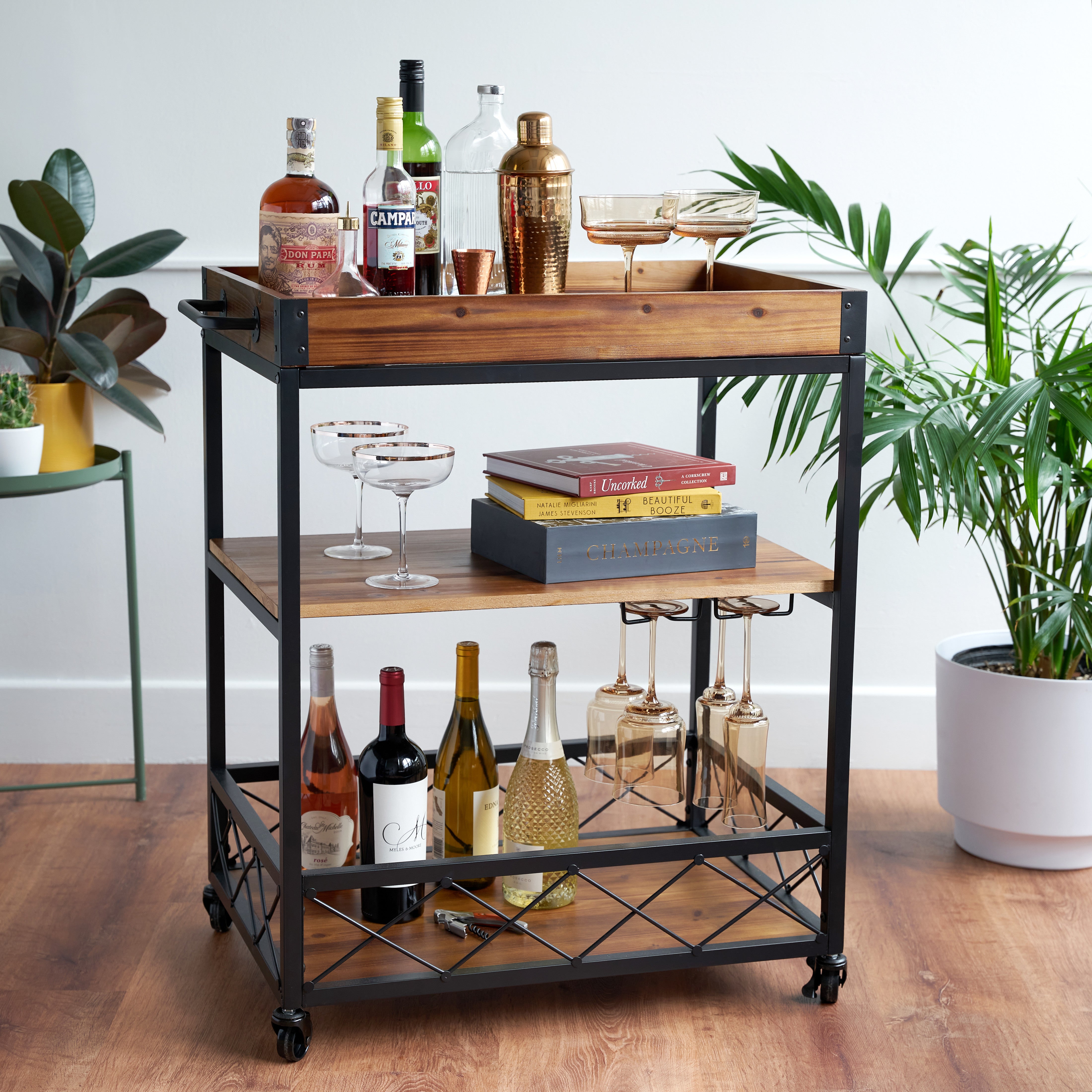 Modern Manor Bar Cart - MaisonBeach