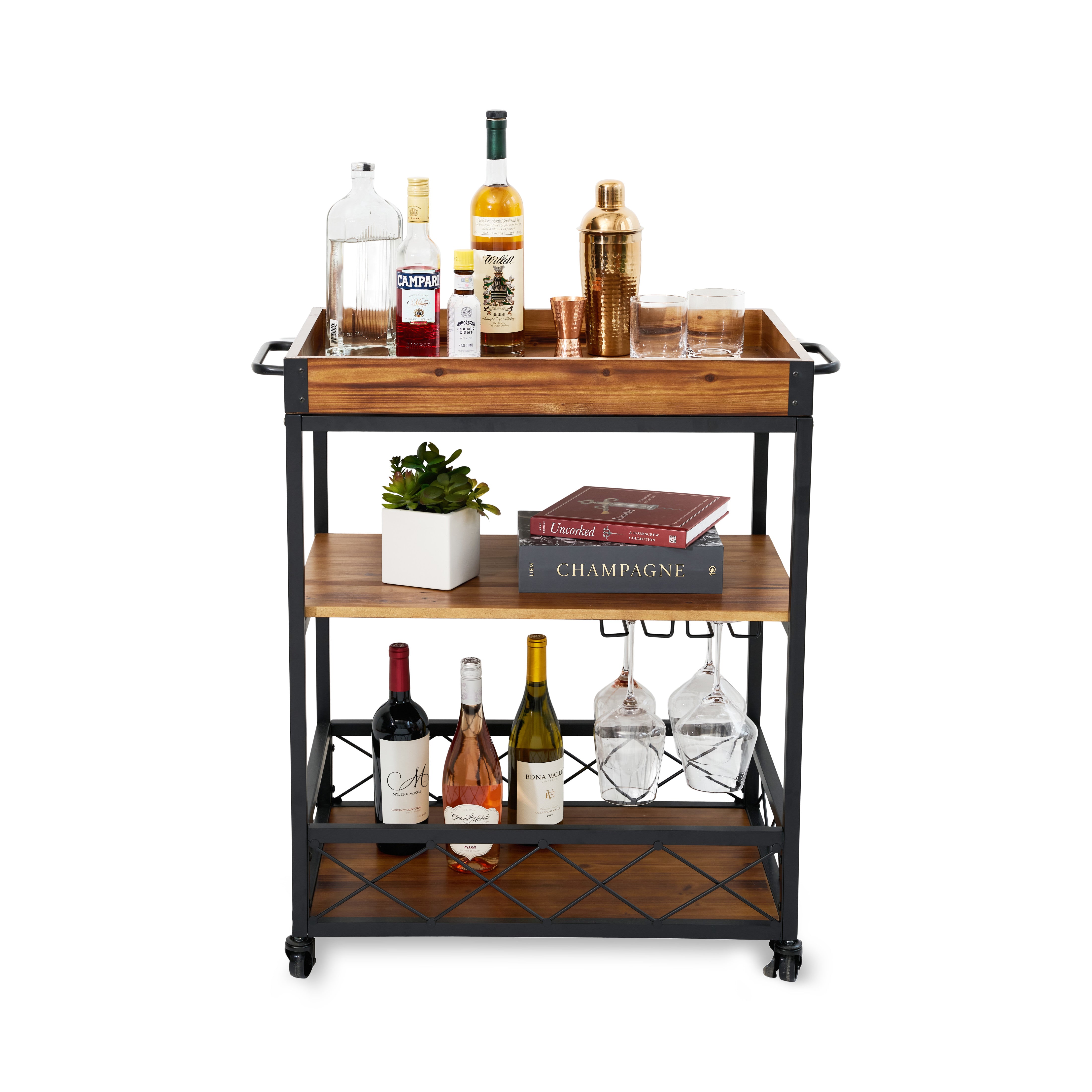 Modern Manor Bar Cart - MaisonBeach