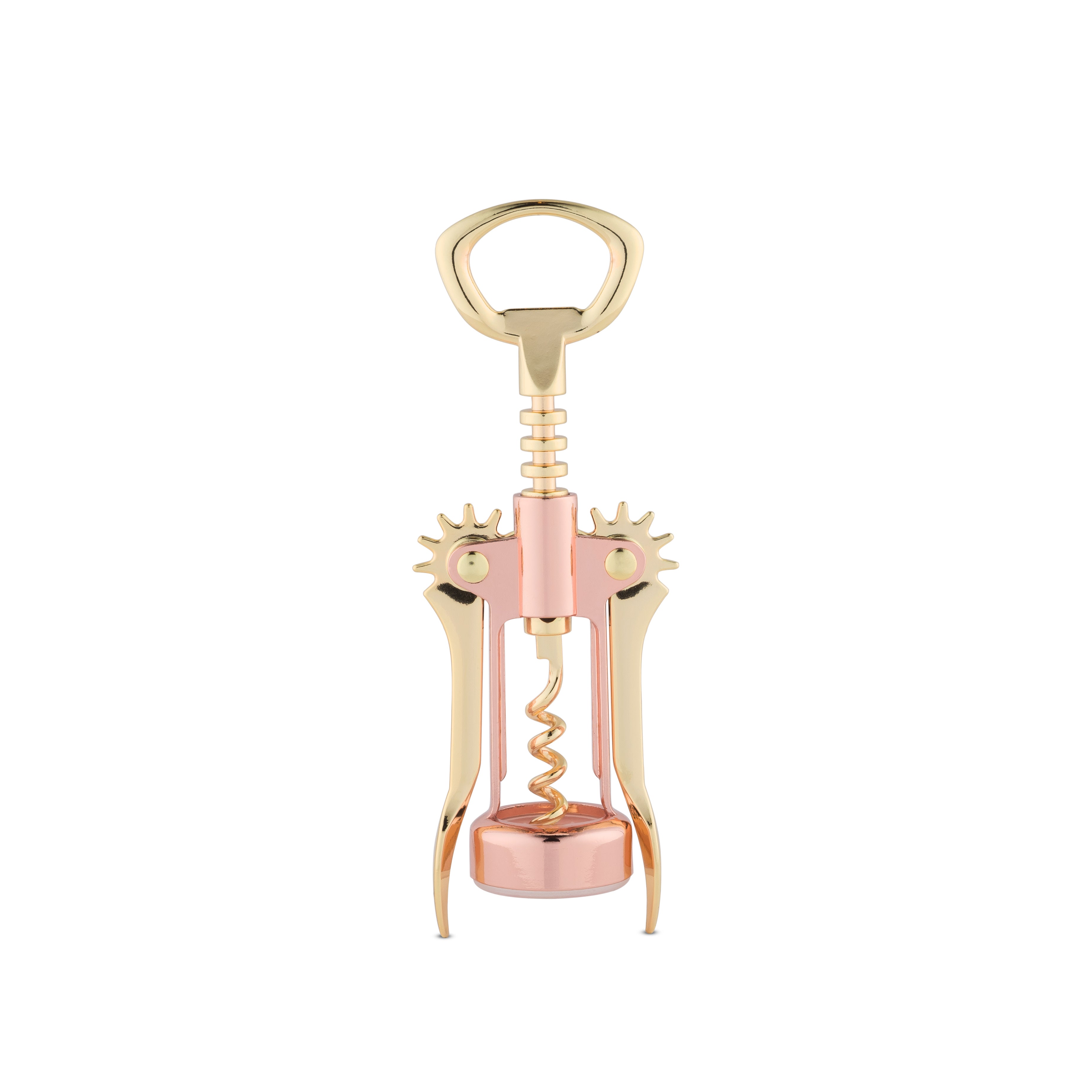 Copper and Gold Winged Corkscrew - MaisonBeach