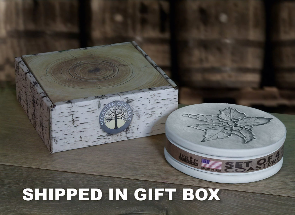 Christmas Drink Coasters - MaisonBeach
