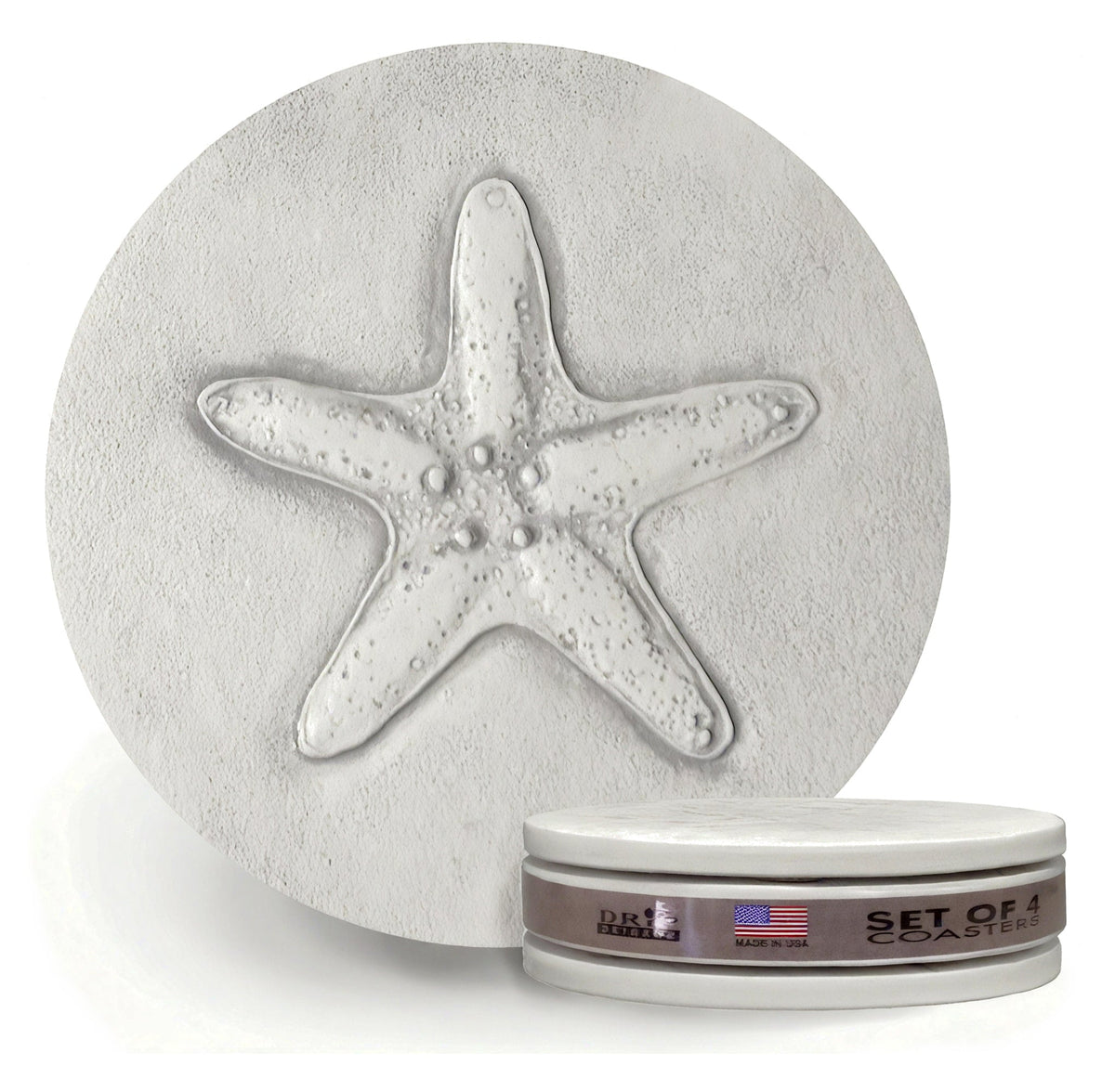 Starfish Drink Coasters - MaisonBeach