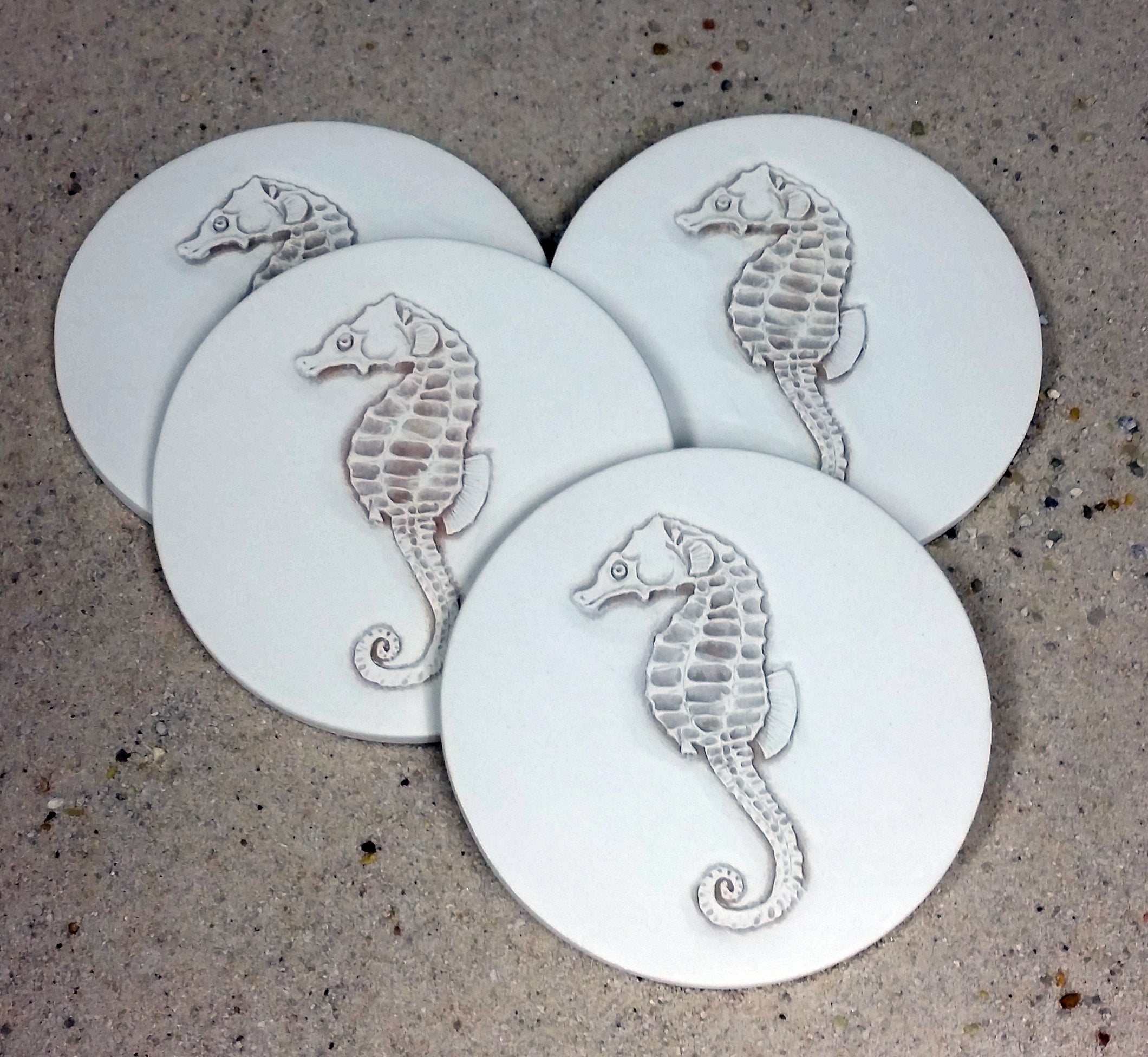 Seahorse Drink Coasters - MaisonBeach