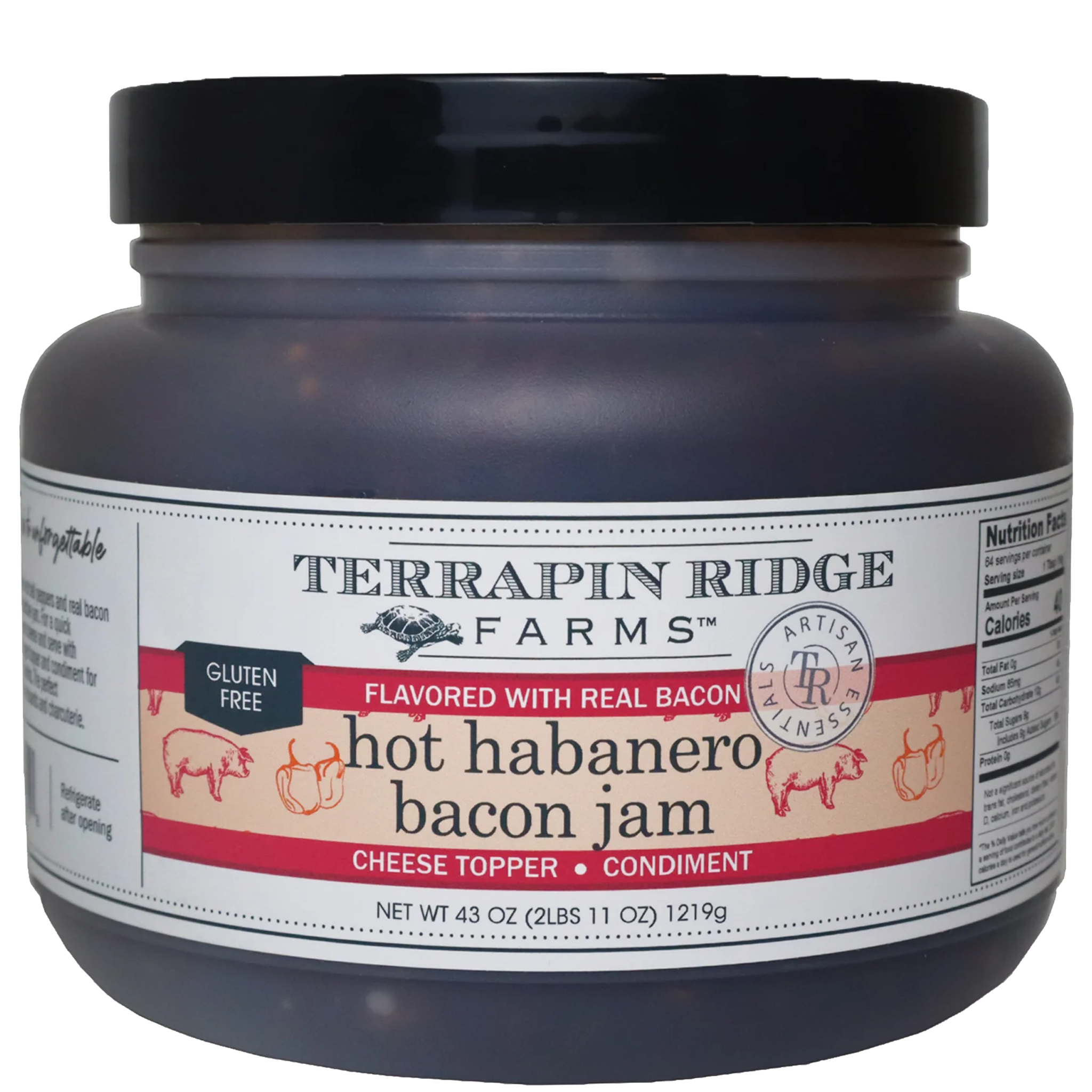 Hot Habanero Bacon Jam - Quart - MaisonBeach