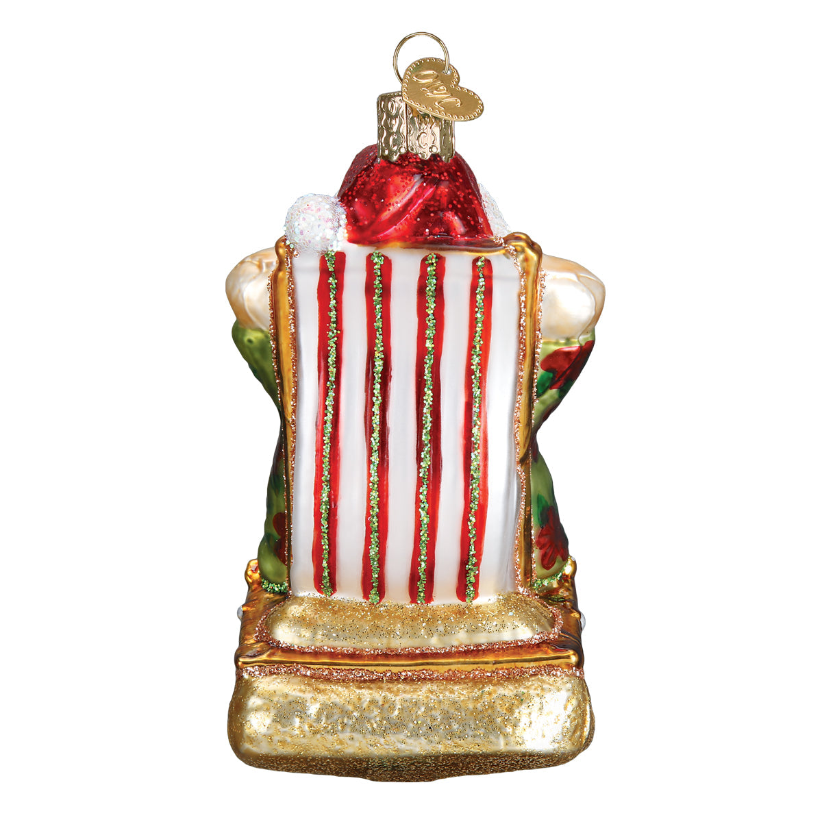 Sunning Santa Ornament - MaisonBeach