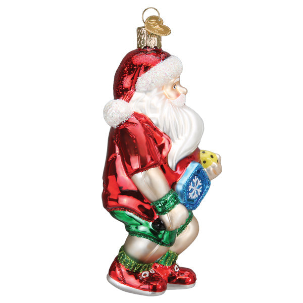 Pickleball Santa Ornament - MaisonBeach
