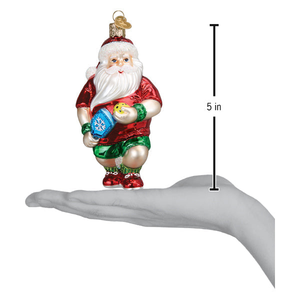 Pickleball Santa Ornament - MaisonBeach