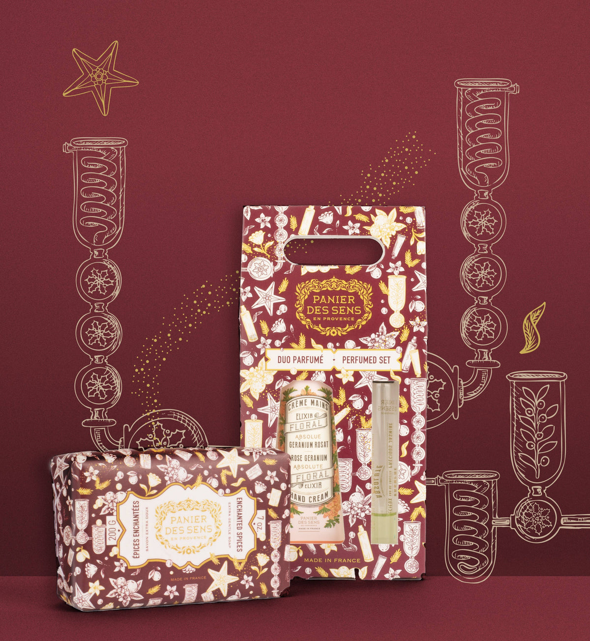 PANIER DES SENS - Enchanted Spices Soap 7oz – Christmas Limited Edition - MaisonBeach