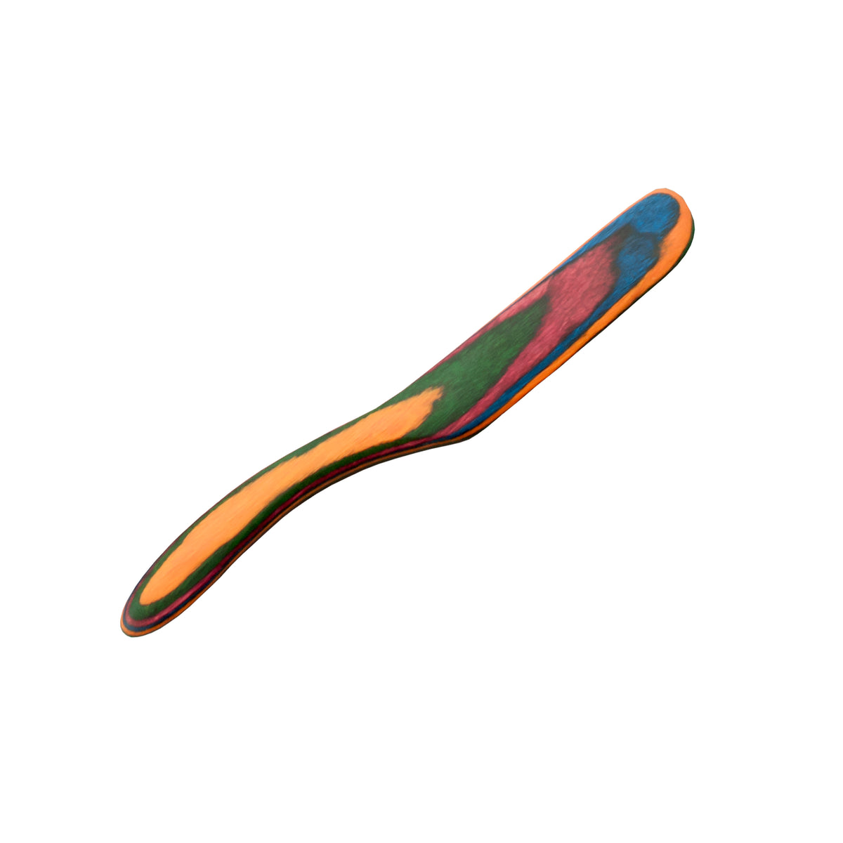 8" Rainbow Pakka Wood Spreader