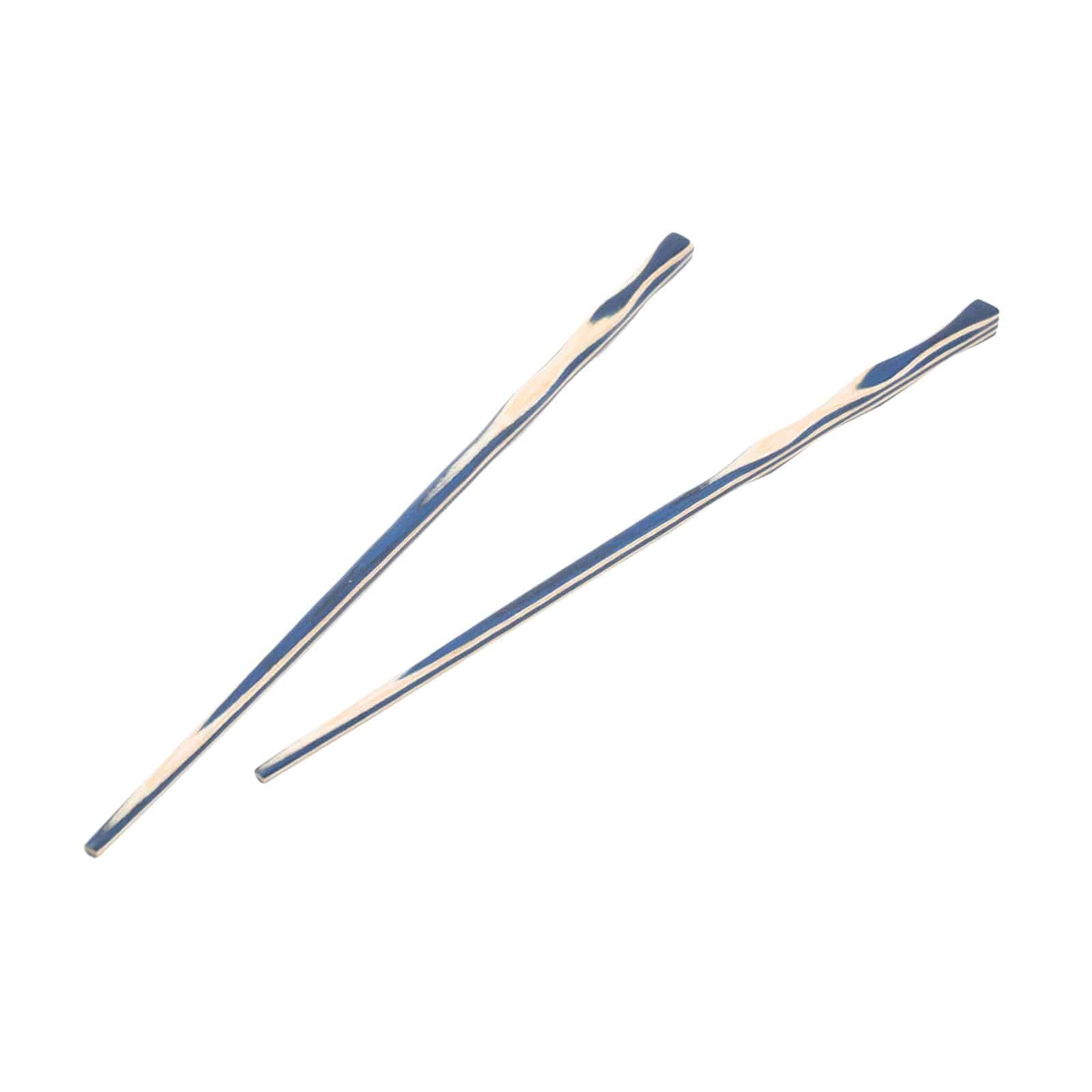 Blue Pakka Wood Chopsticks-2 pair - MaisonBeach