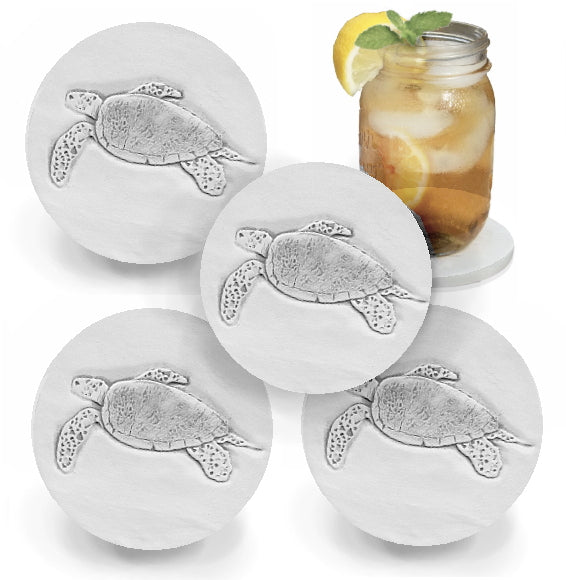Sea Turtle Drink Coasters - MaisonBeach