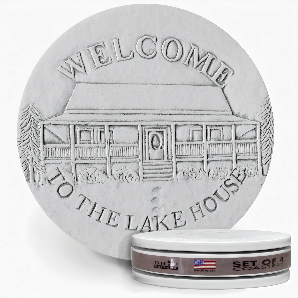 Lake House Coasters - MaisonBeach