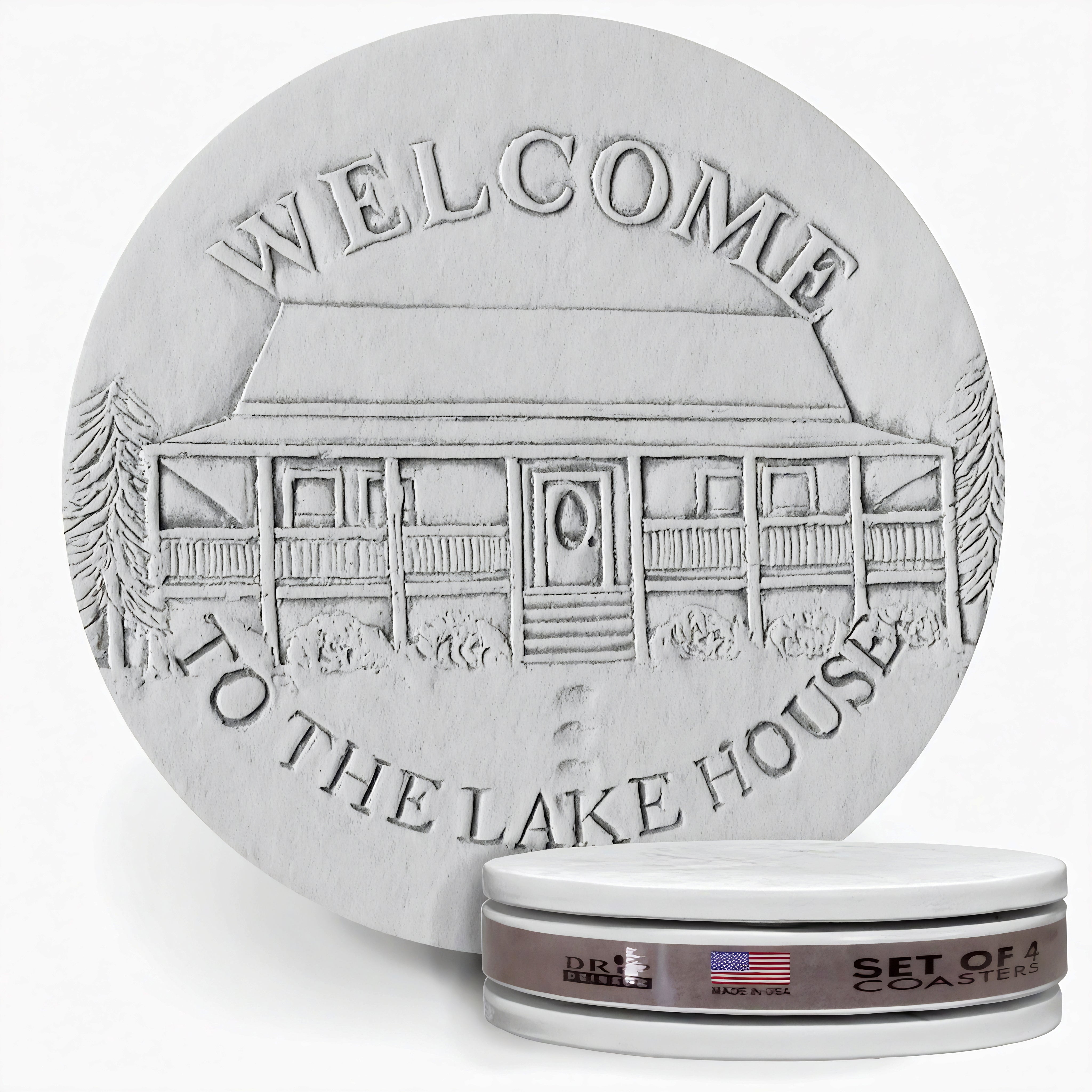 Lake House Coasters - MaisonBeach