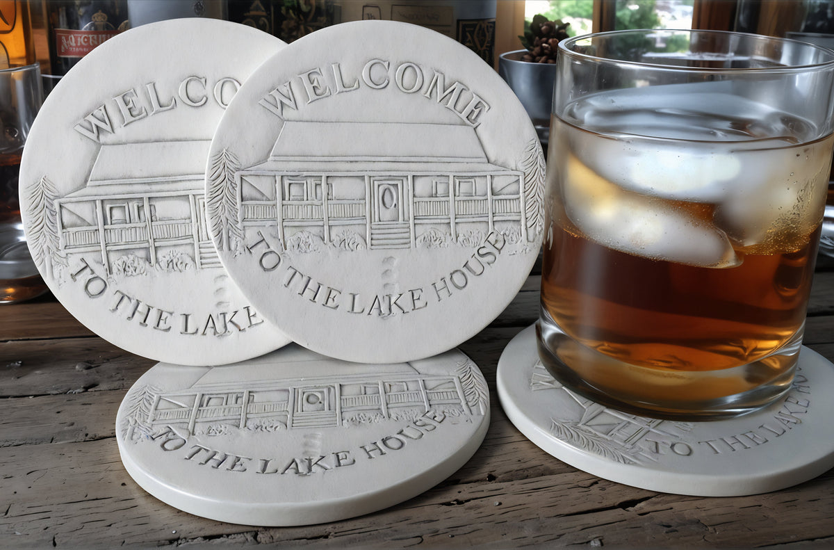 Lake House Coasters - MaisonBeach