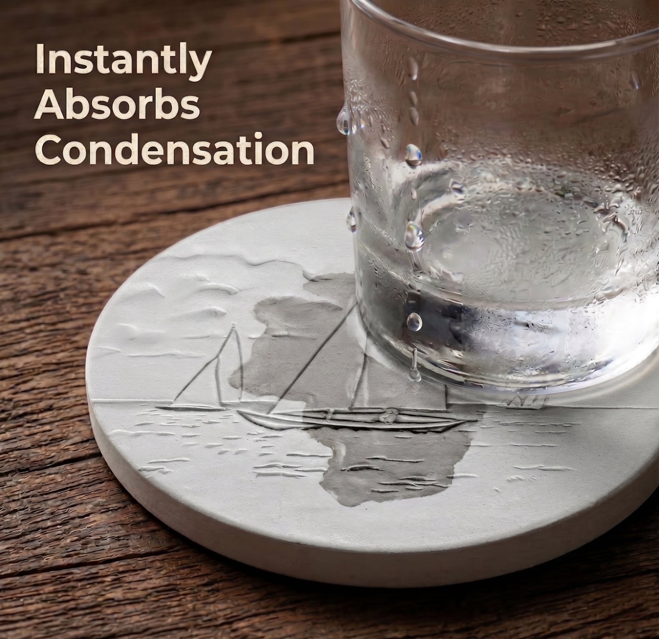 Sailboat Drink Coasters - MaisonBeach