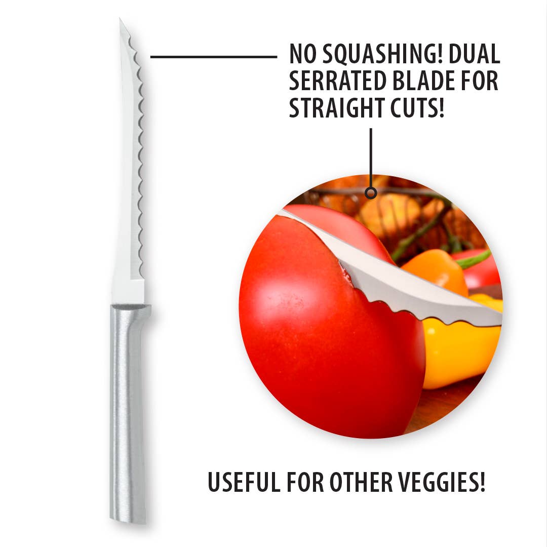 Rada Cutlery - Silver Tomato Slicer - MaisonBeach