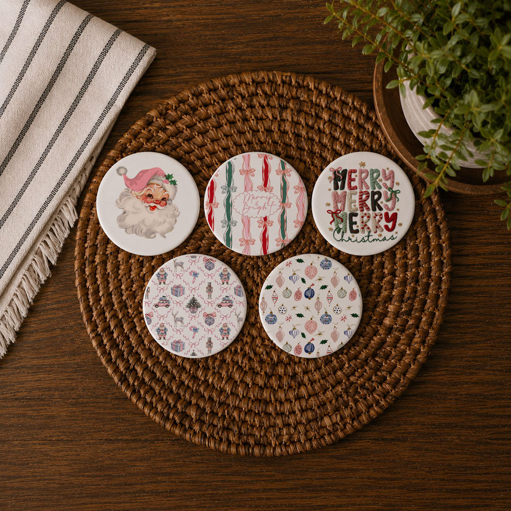 Christmas Coasters - MaisonBeach