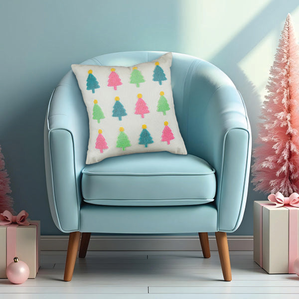 18" Touch Of Whimsy Square Pillow - MaisonBeach
