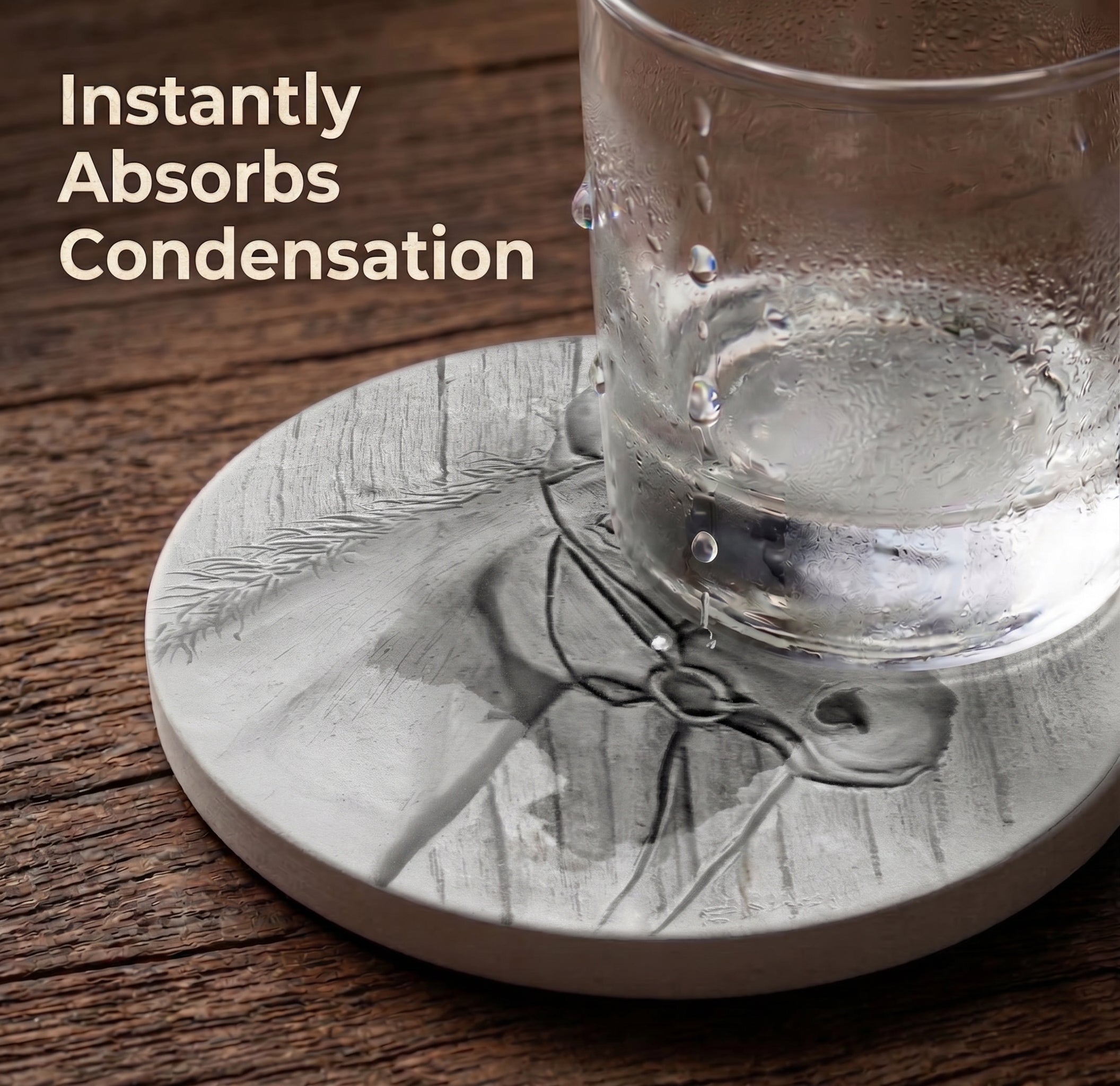 Horse Wood Drink Coasters