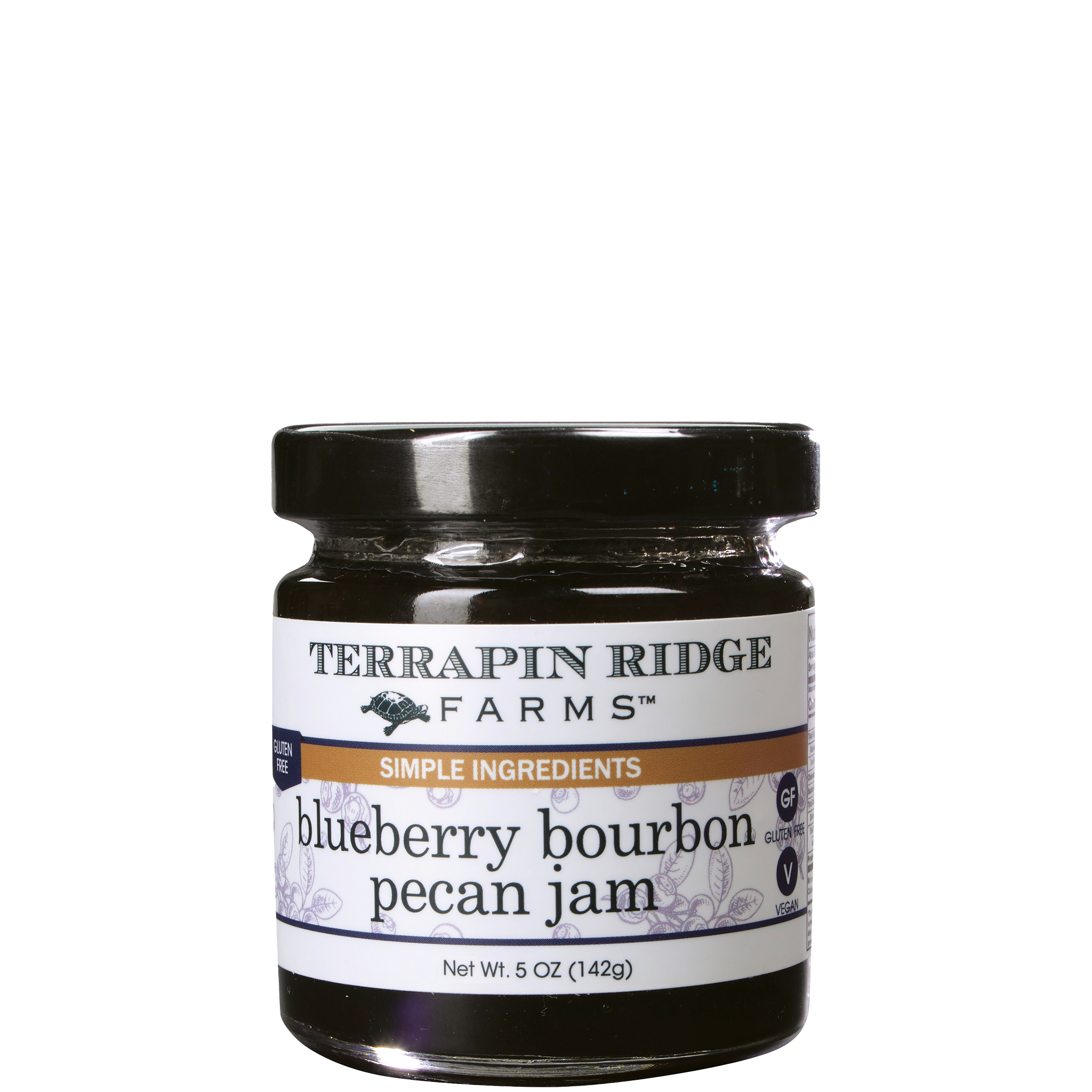 Blueberry Bourbon Pecan Jam - 5 oz - MaisonBeach