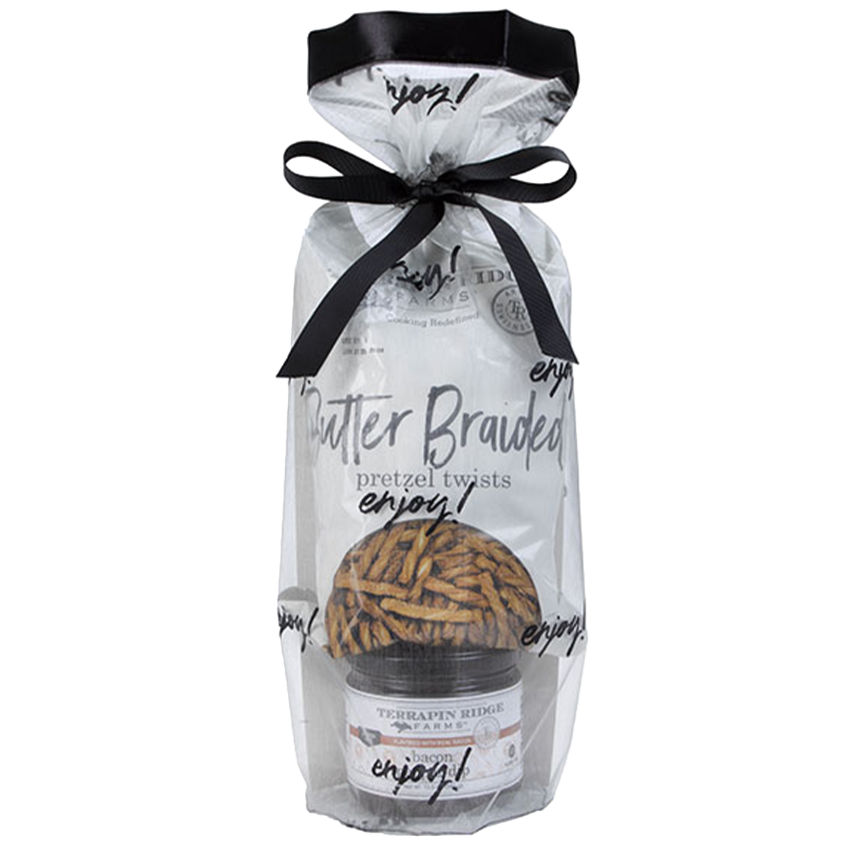 Everyday Grab and Go Giftset with Bacon Pepper Dip and Braided Butter Pretzels - MaisonBeach