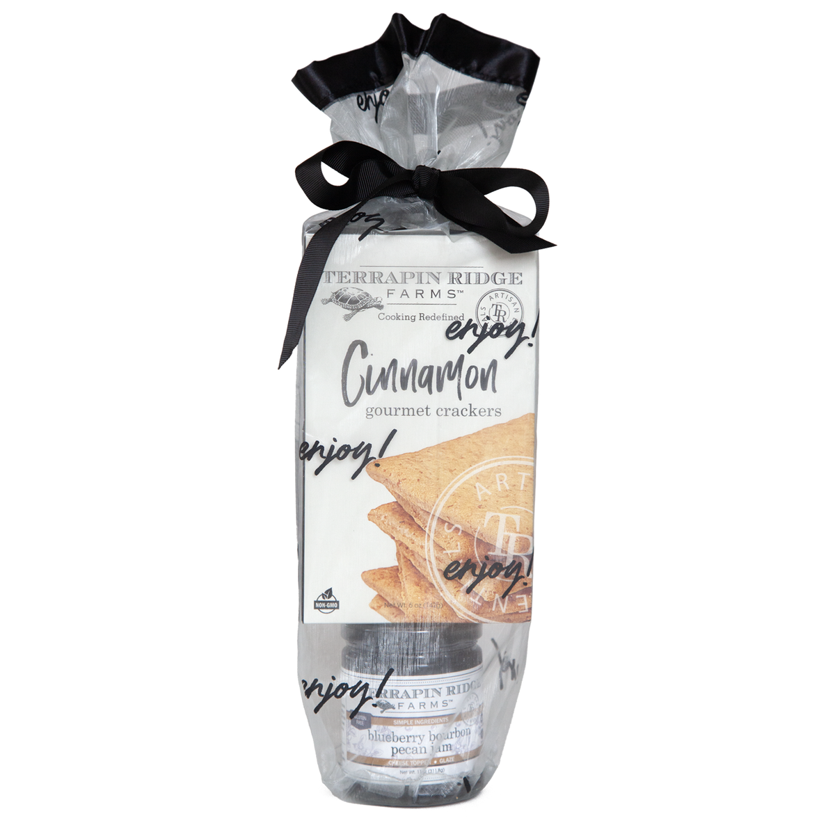 Everyday Grab and Go Giftset with Blueberry Bourbon Pecan Jam and Cinnamon Crackers - MaisonBeach
