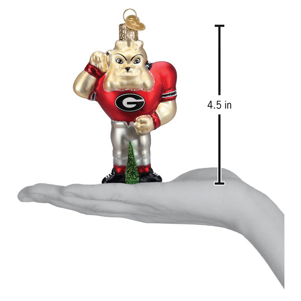 Georgia Hairy Dawg Ornament - MaisonBeach