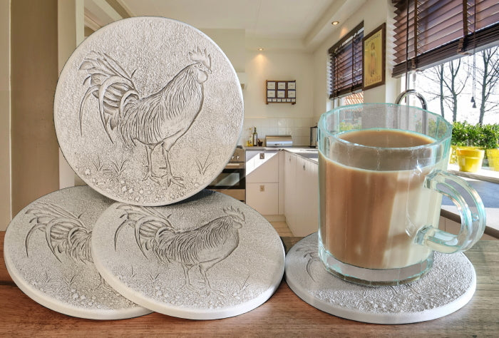 Rooster Coasters - MaisonBeach
