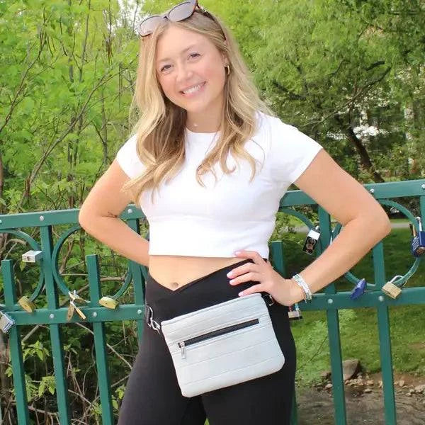 Simone Crossbody: TAUPE - MaisonBeach