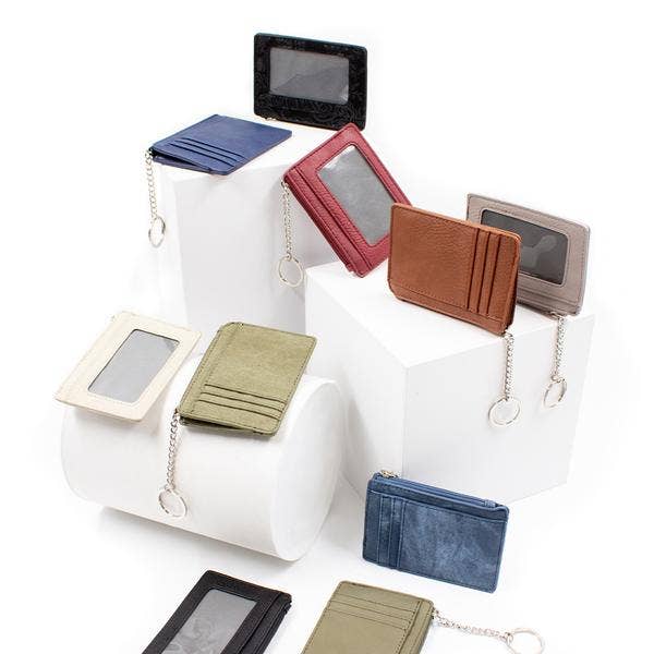 Keychain Wallet : NAVY - MaisonBeach