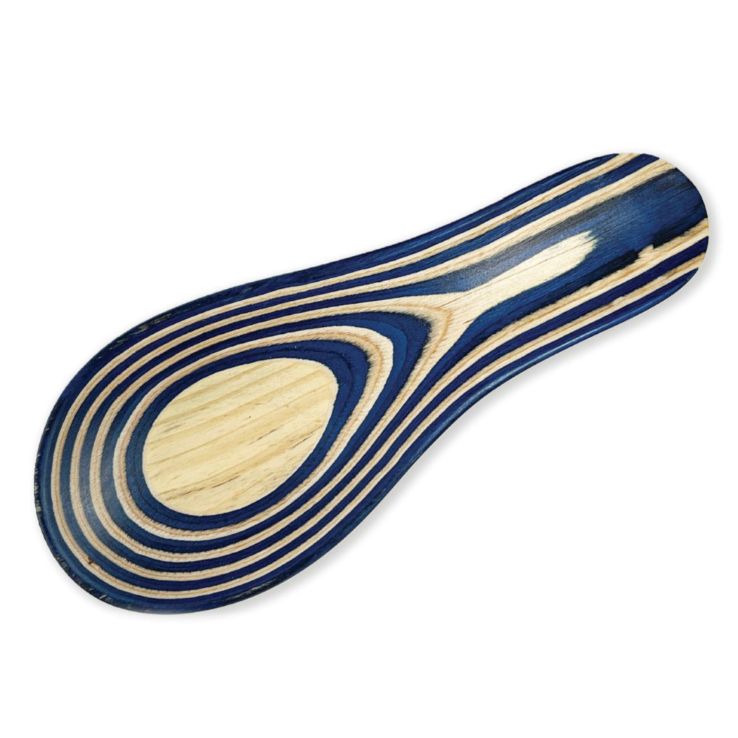 Island Bamboo - Blue Pakka Spoon Rest - MaisonBeach