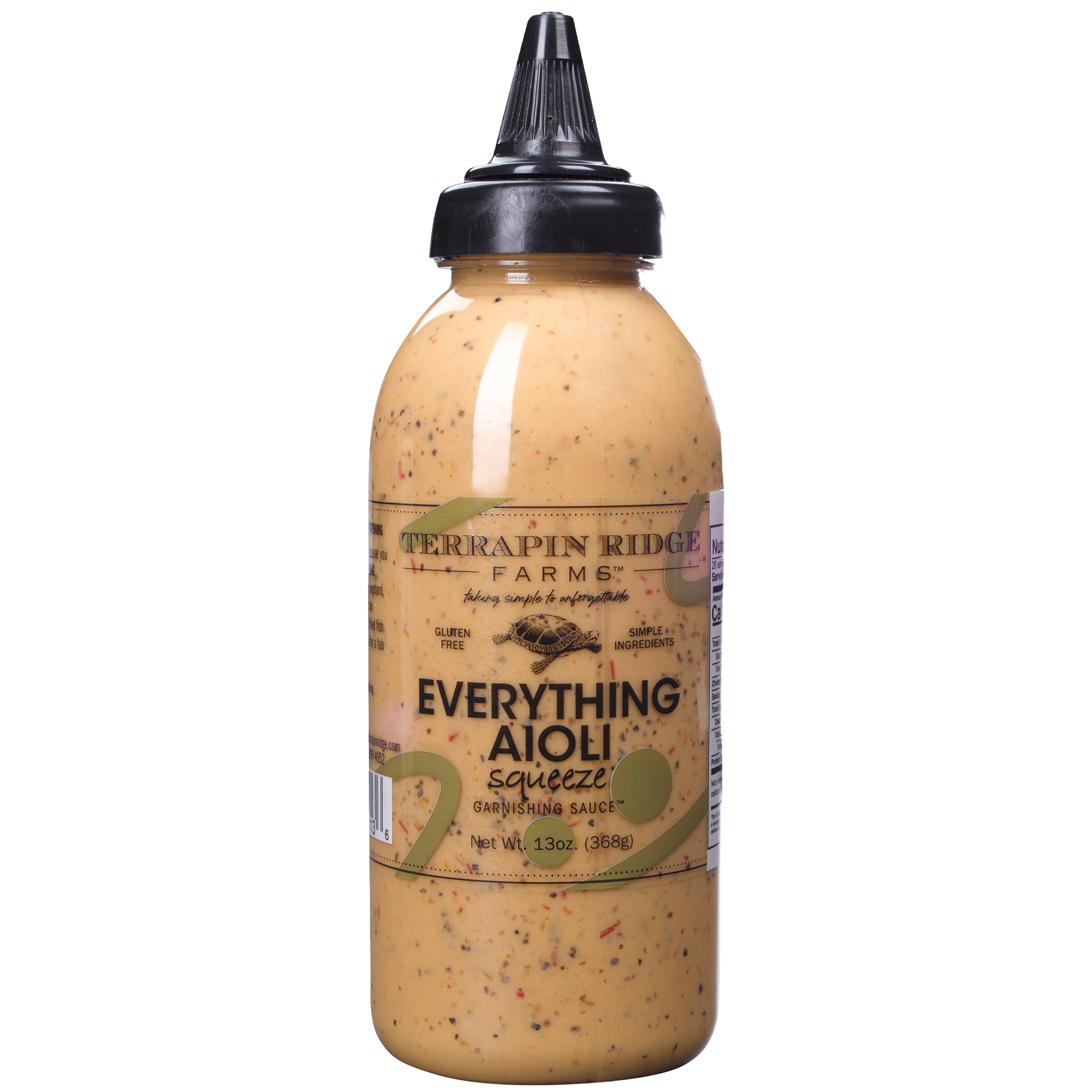 Everything Aioli Squeeze Garnishing Sauce - 13 oz - MaisonBeach