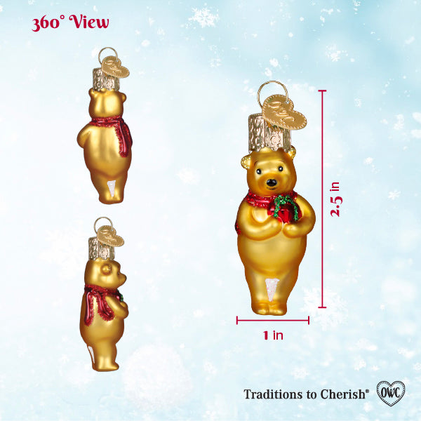 Mini Winnie With Gift Ornament - MaisonBeach