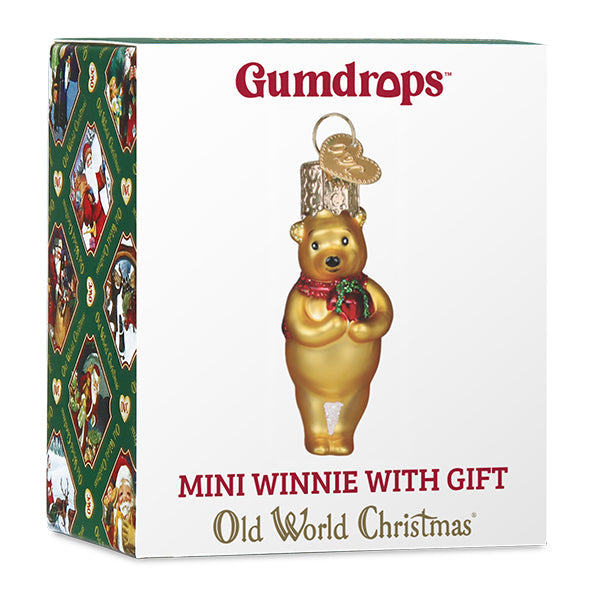 Mini Winnie With Gift Ornament - MaisonBeach