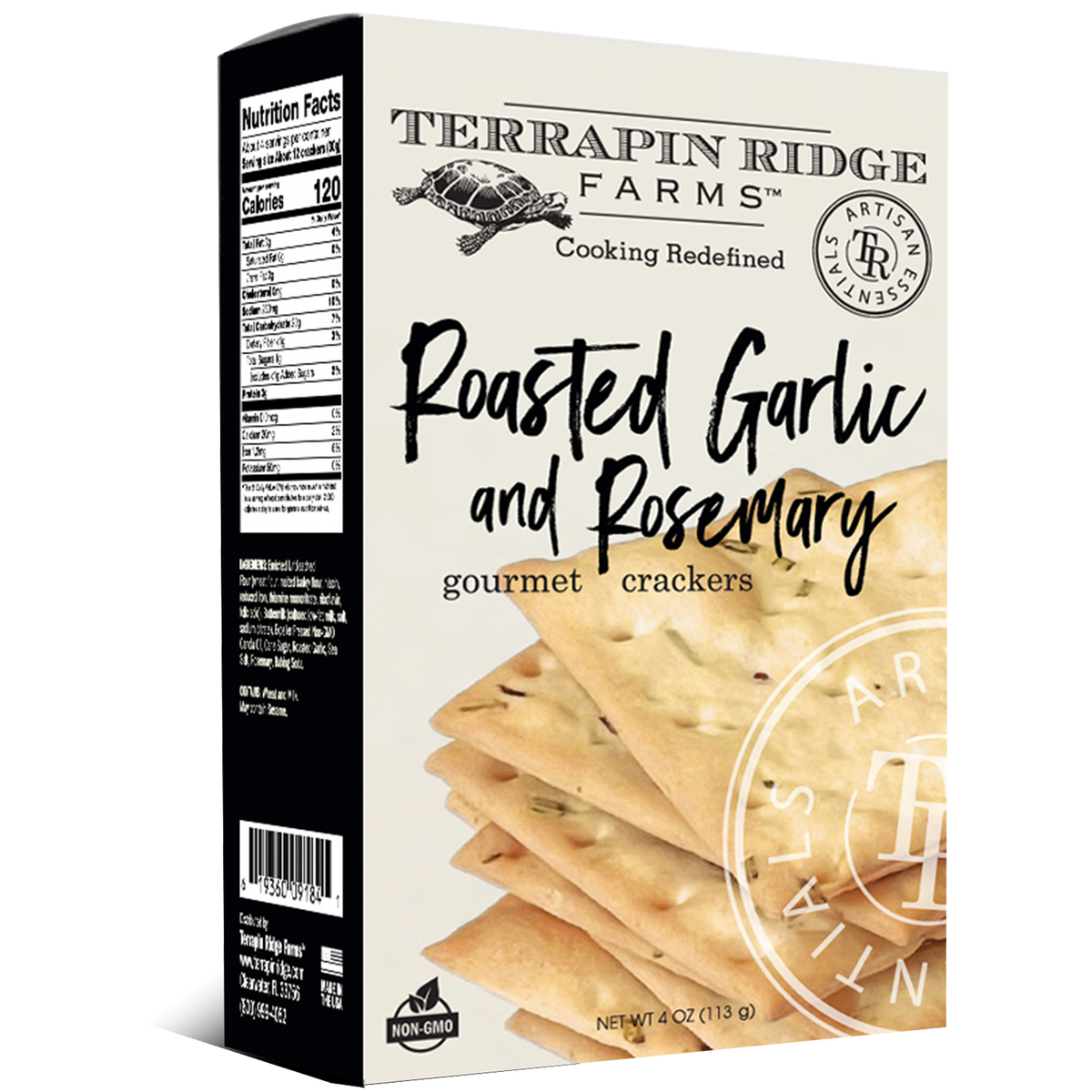 Roasted Garlic and Rosemary Crackers - MaisonBeach