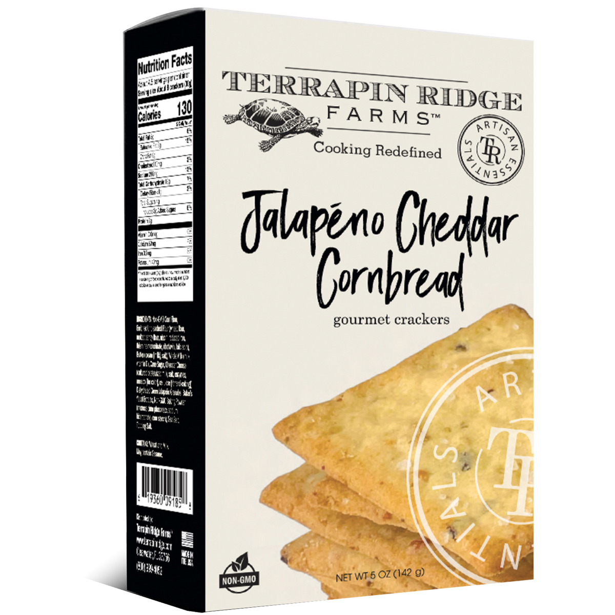 Jalapeno Cheddar Cornbread Crackers - MaisonBeach