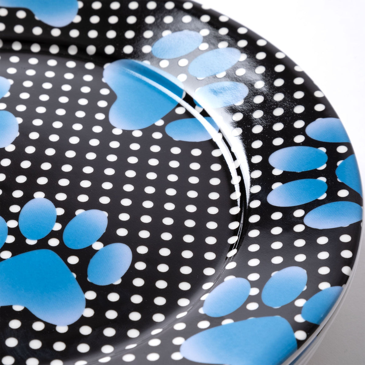 Paw Print Salad Plates - Set of 4 - MaisonBeach