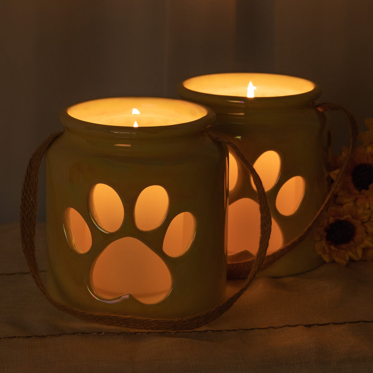 Heart Paw Candle Holder - Set of 2 - MaisonBeach