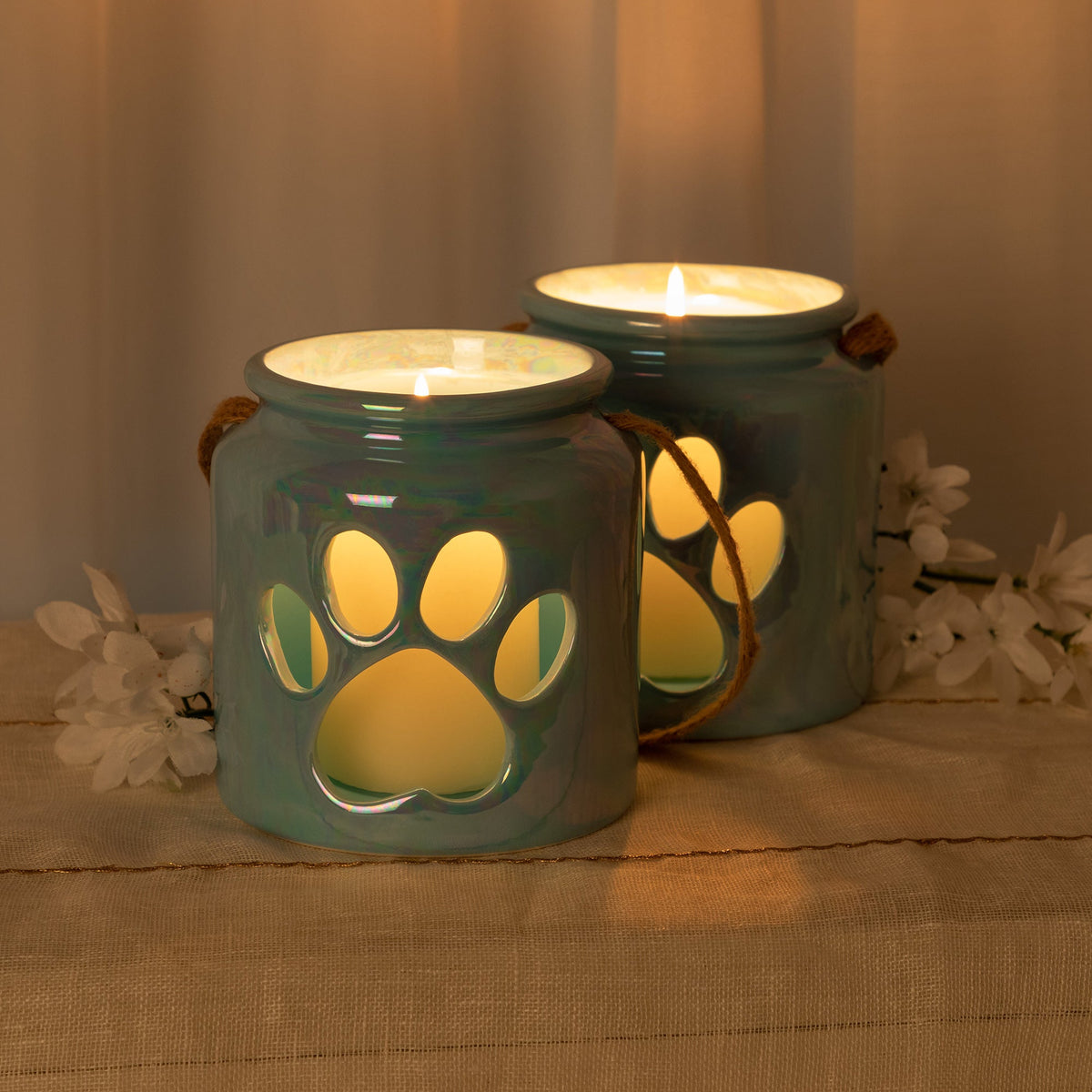 Heart Paw Candle Holder - Set of 2 - MaisonBeach